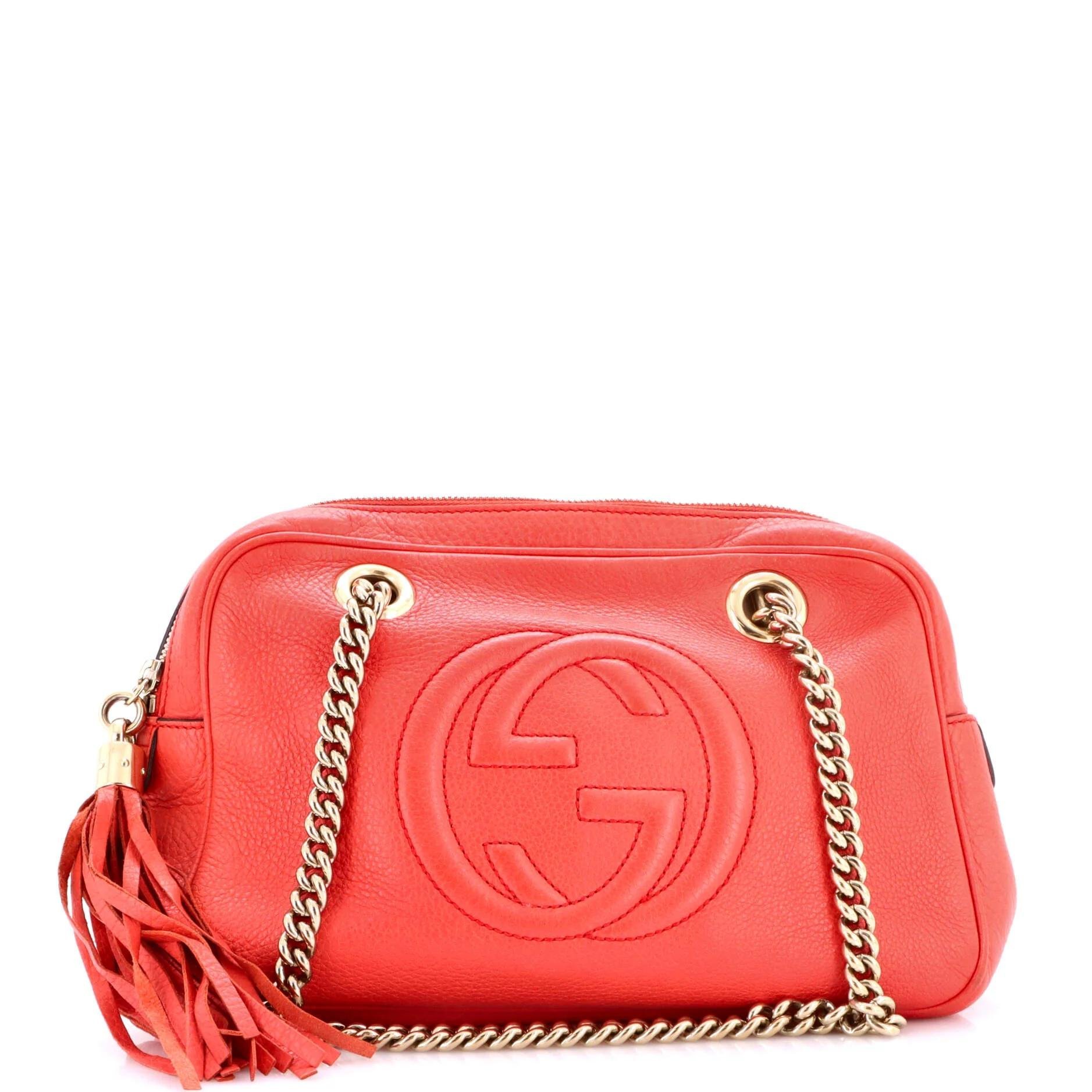 Leather handbag