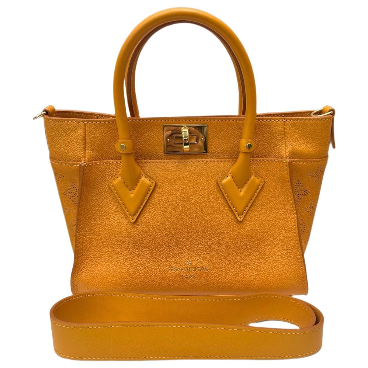 On My Side leather handbag