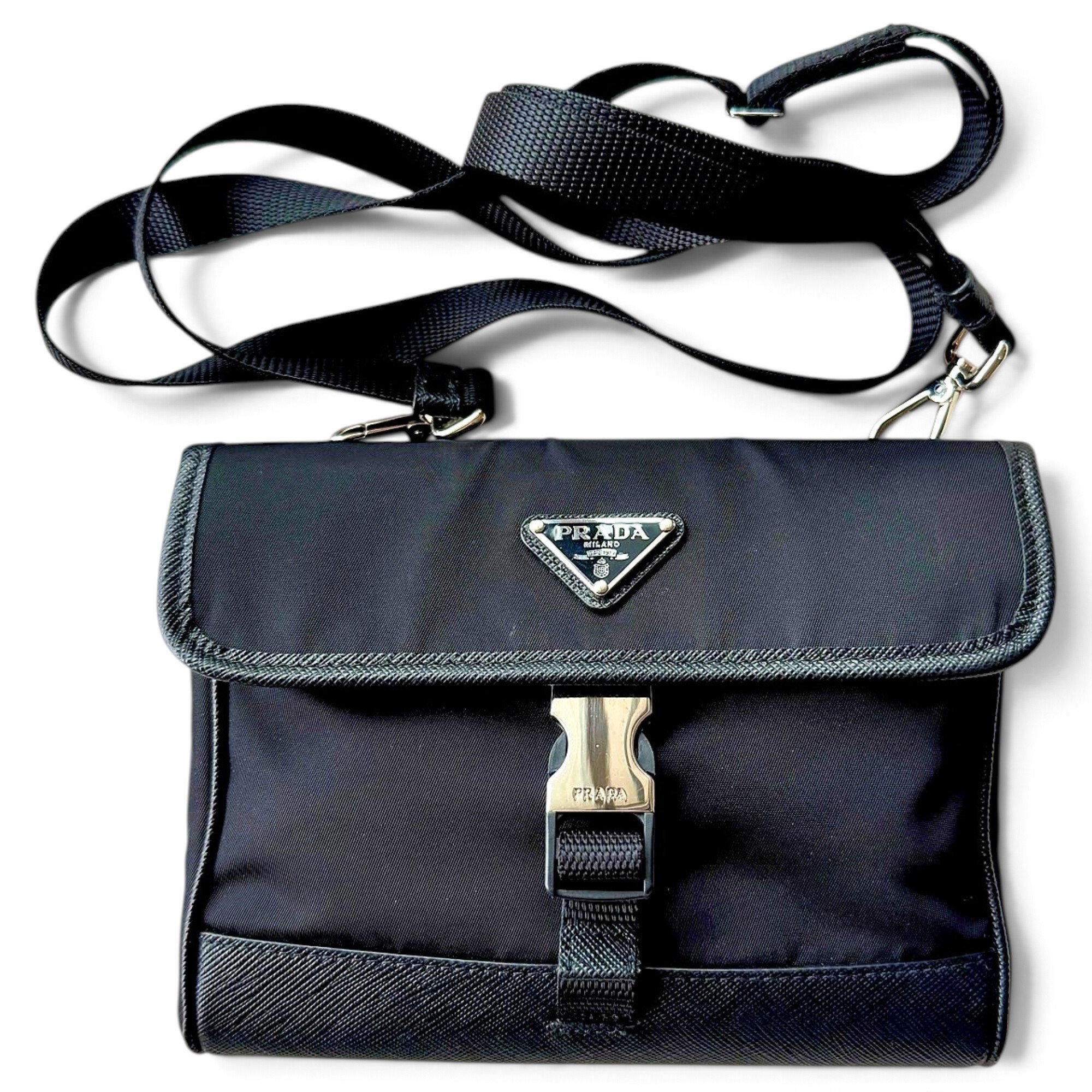 Re-Nylon crossbody bag