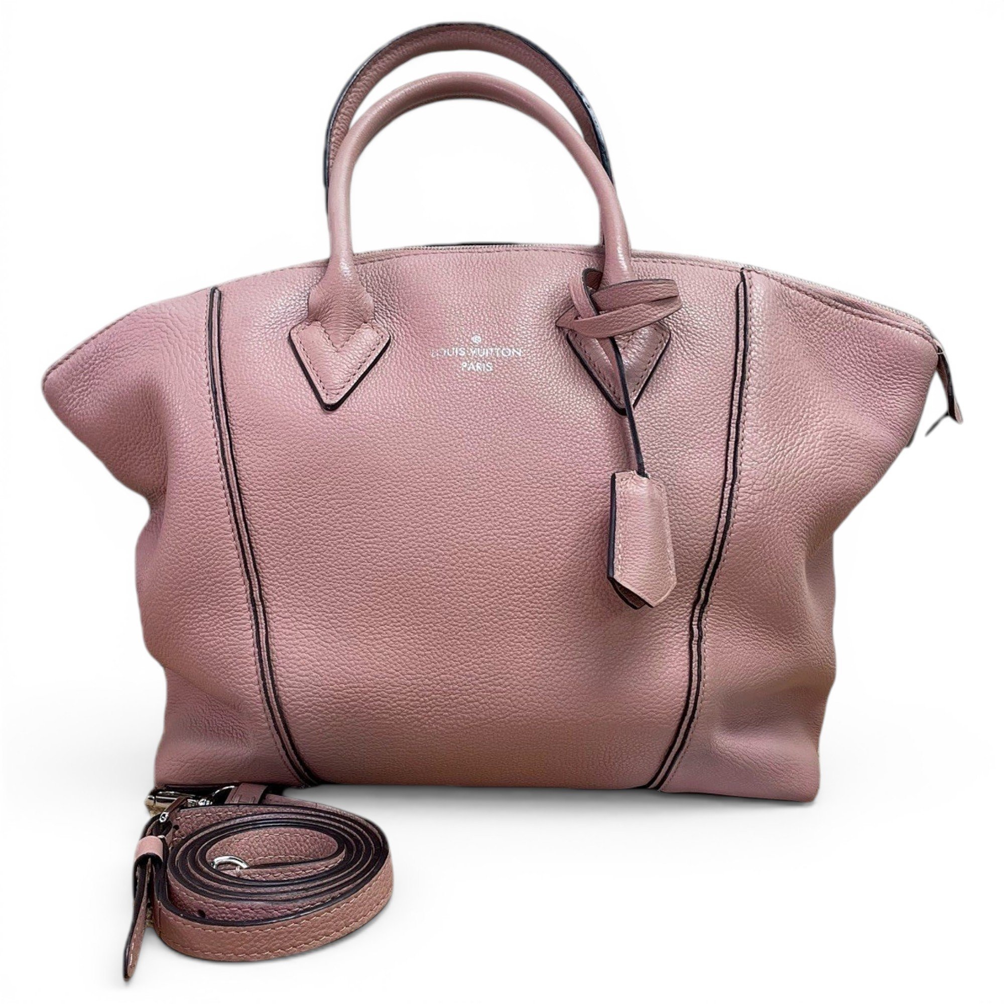 Soft Lockit leather handbag