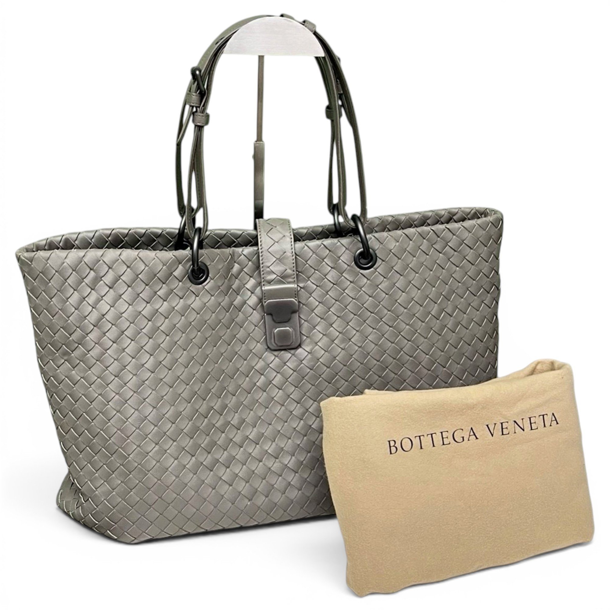 Roma leather tote