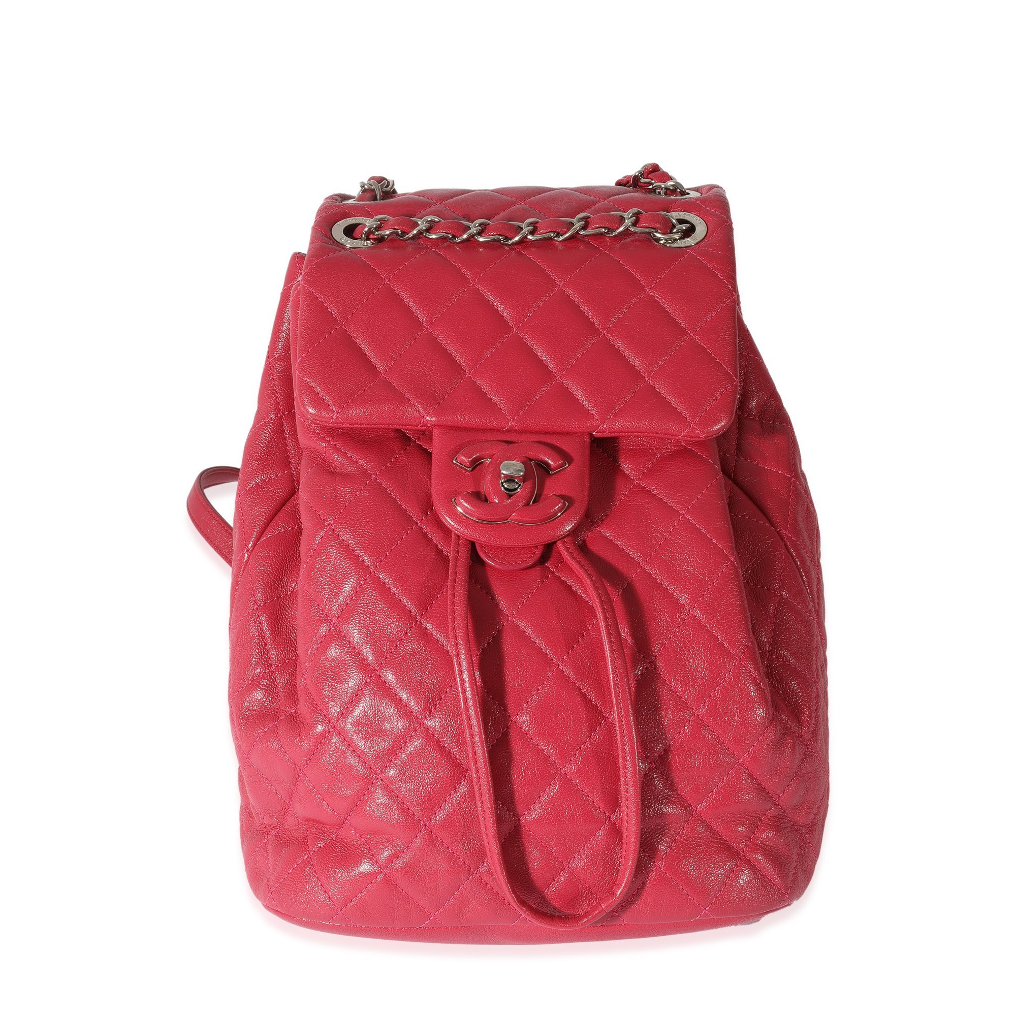 Leather backpack