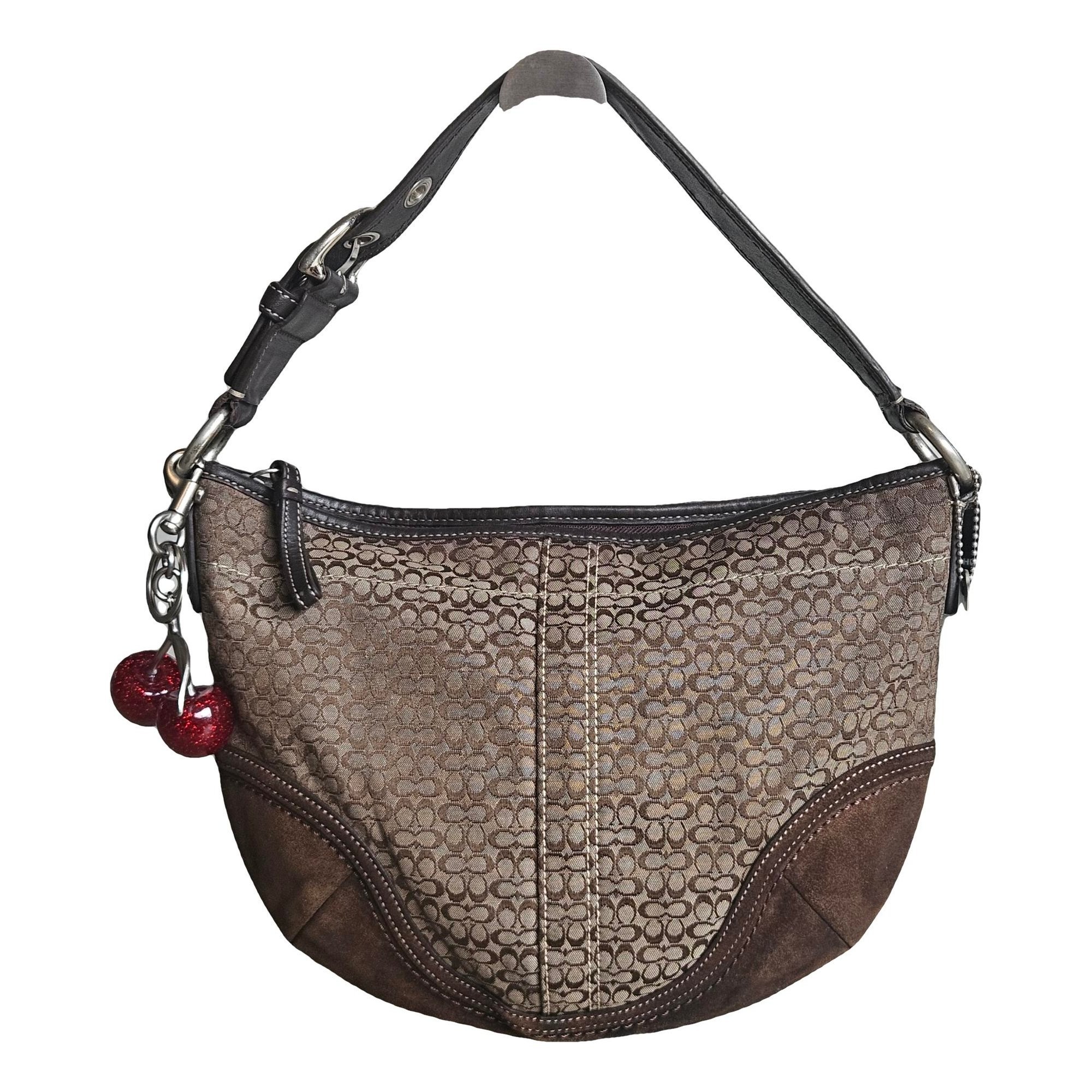 Signature Sufflette cloth handbag