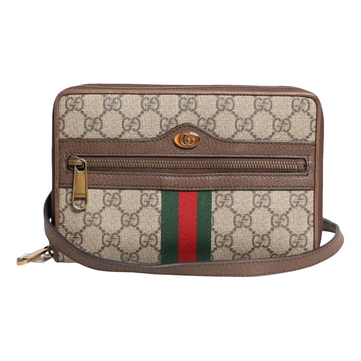 Leather crossbody bag