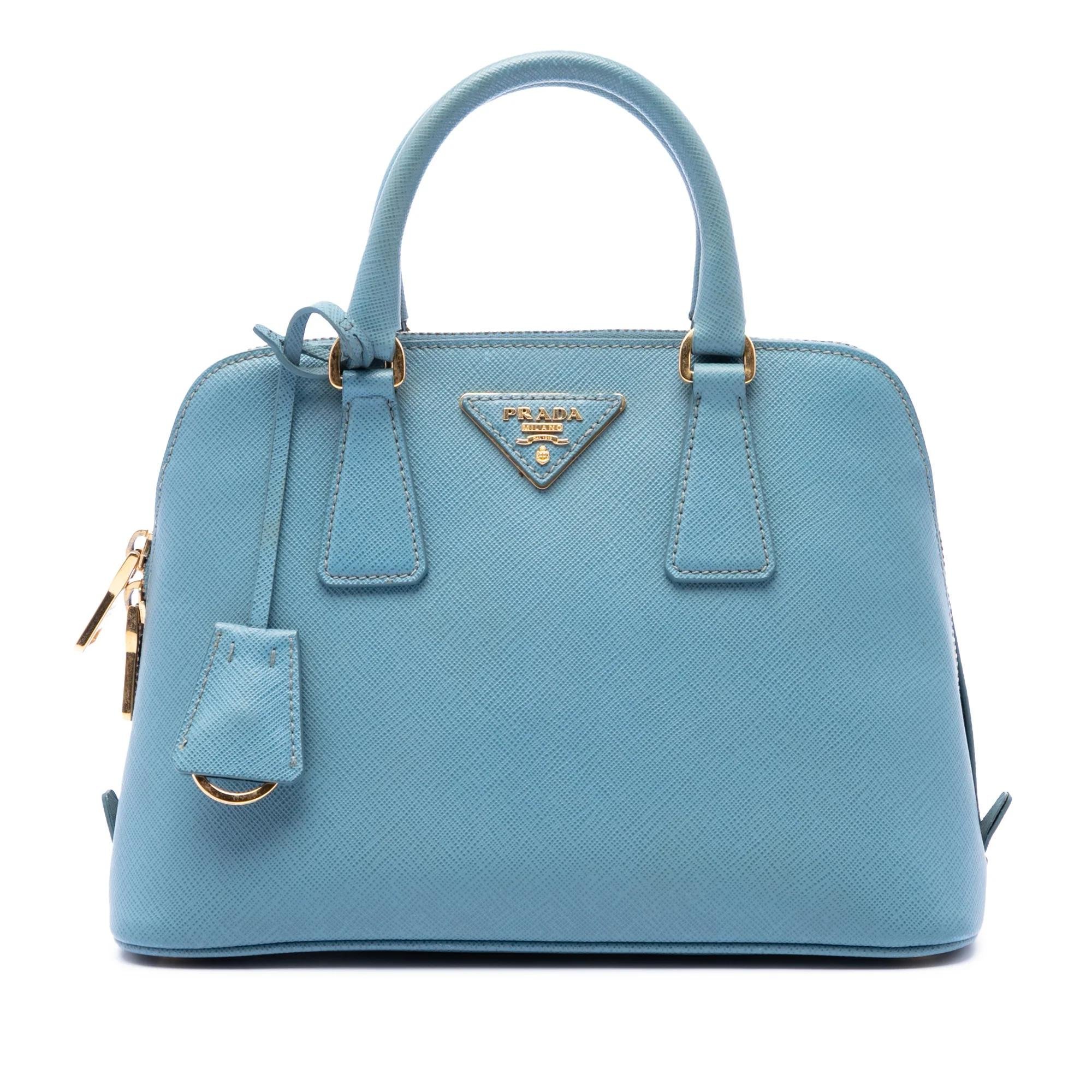 Promenade leather satchel