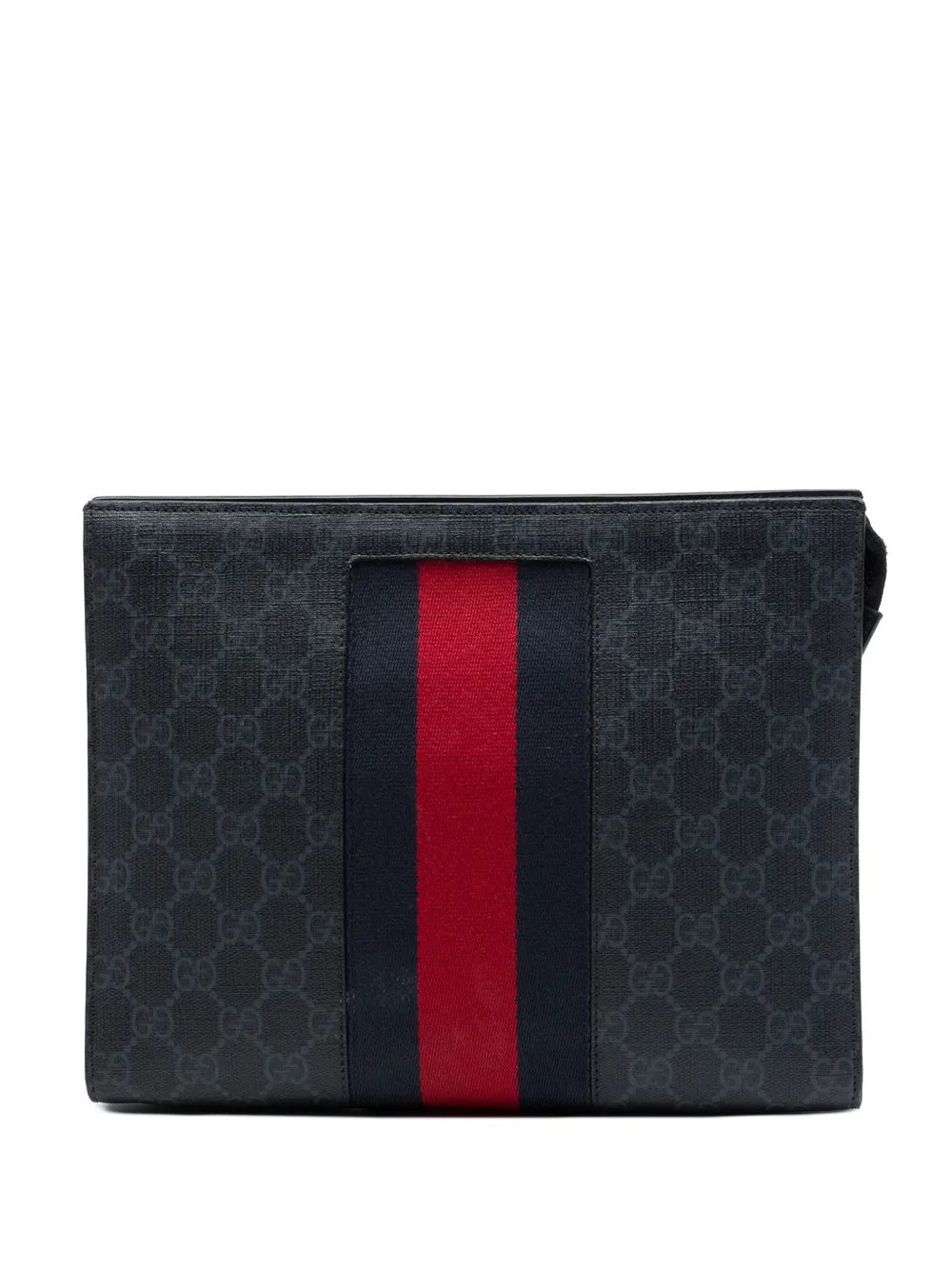 2000-2015 GG Supreme Web clutch bag