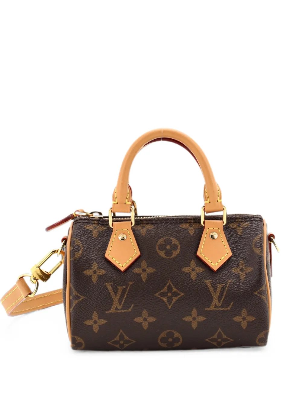 Louis Vuitton Speedy Bandouliere NM Bag Monogram Canvas Nano crossbody bag