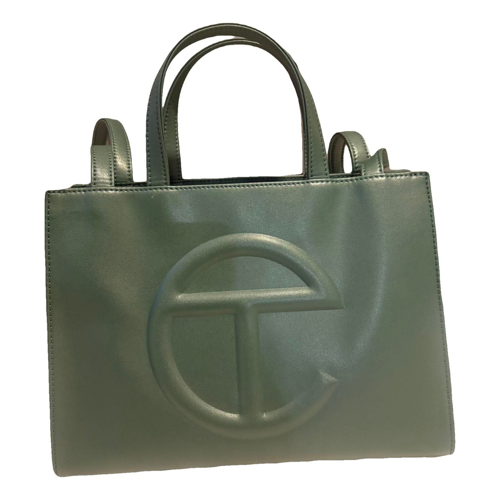 Telfar Medium Shopping Bag vegan leather handbag