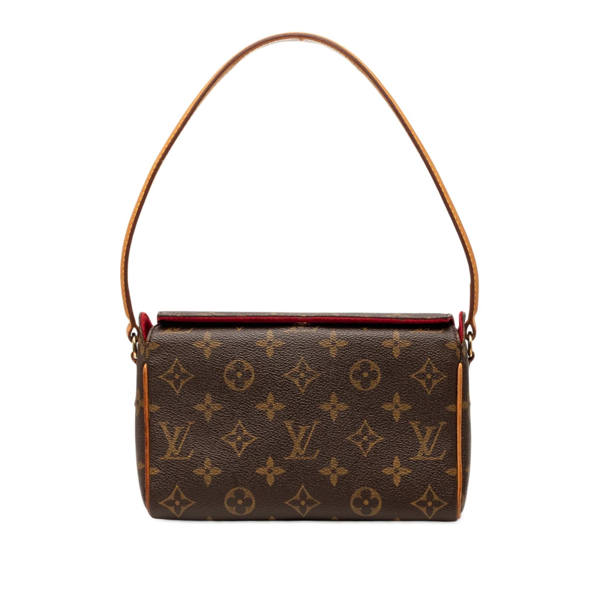 Recital leather handbag