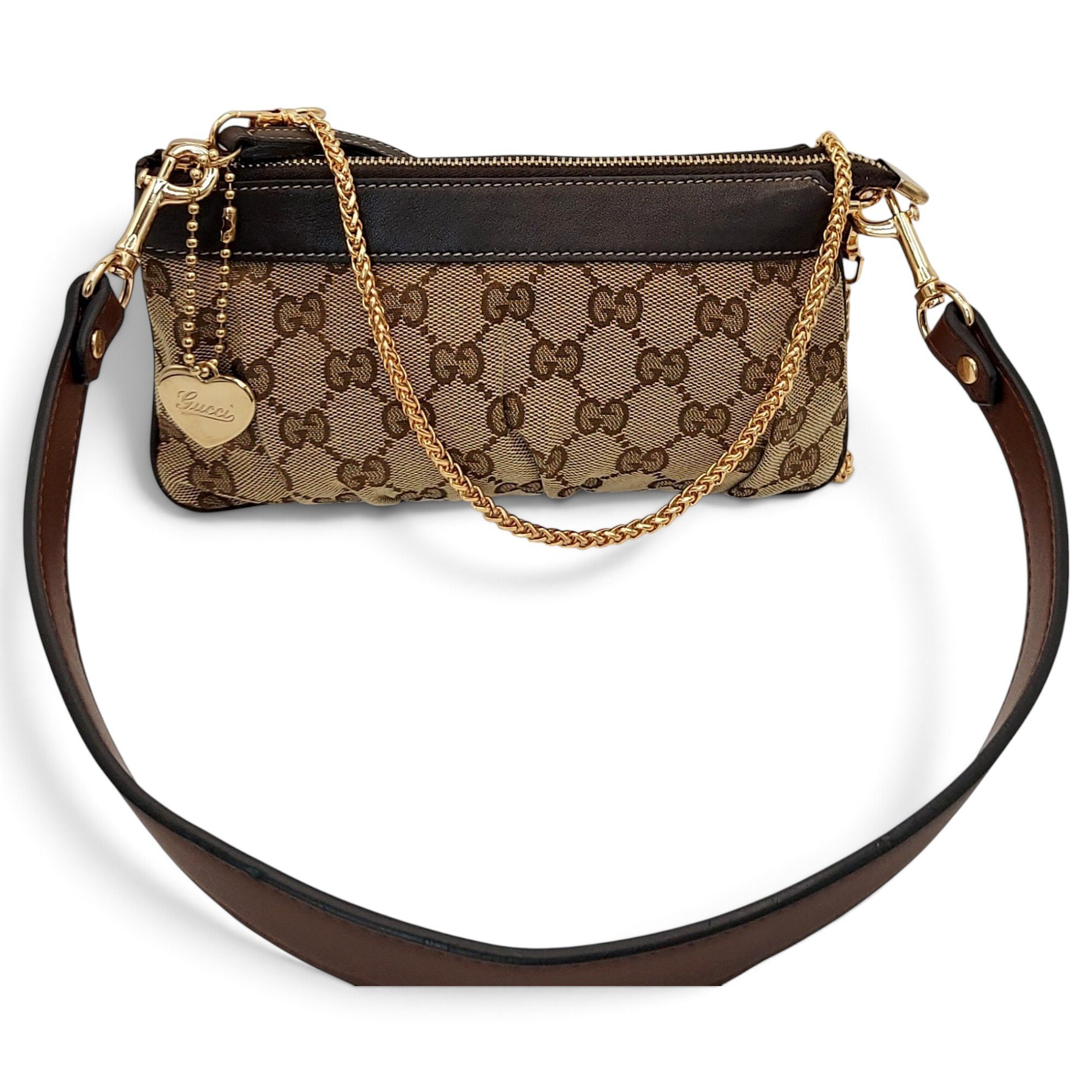 Ophidia cloth clutch bag