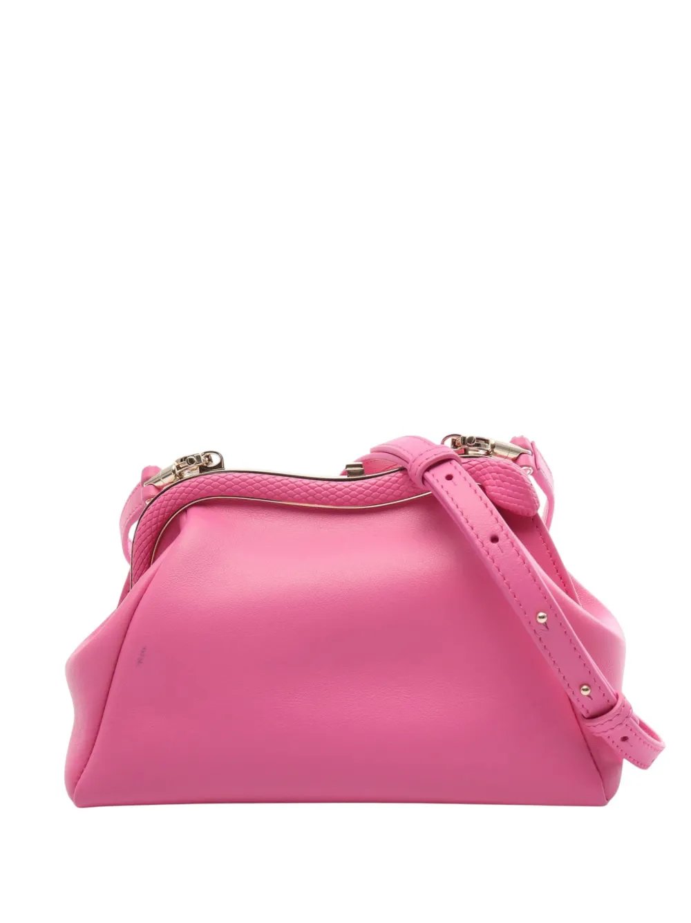 2010-2026 Leather Serpentine Pouch crossbody bag