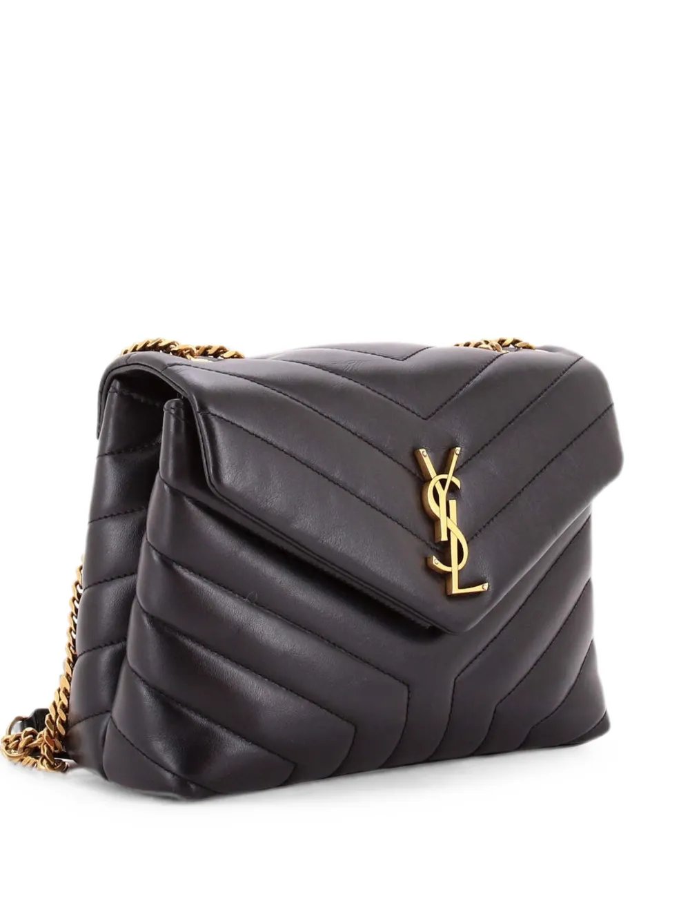 Loulou Matelasse Chevron Leather Small shoulder bag