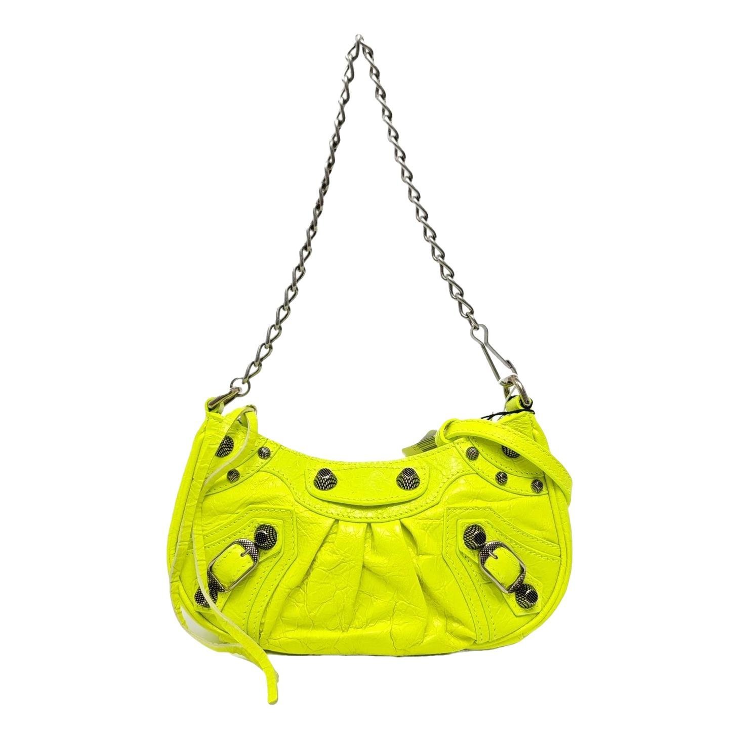 Le Cagole leather handbag