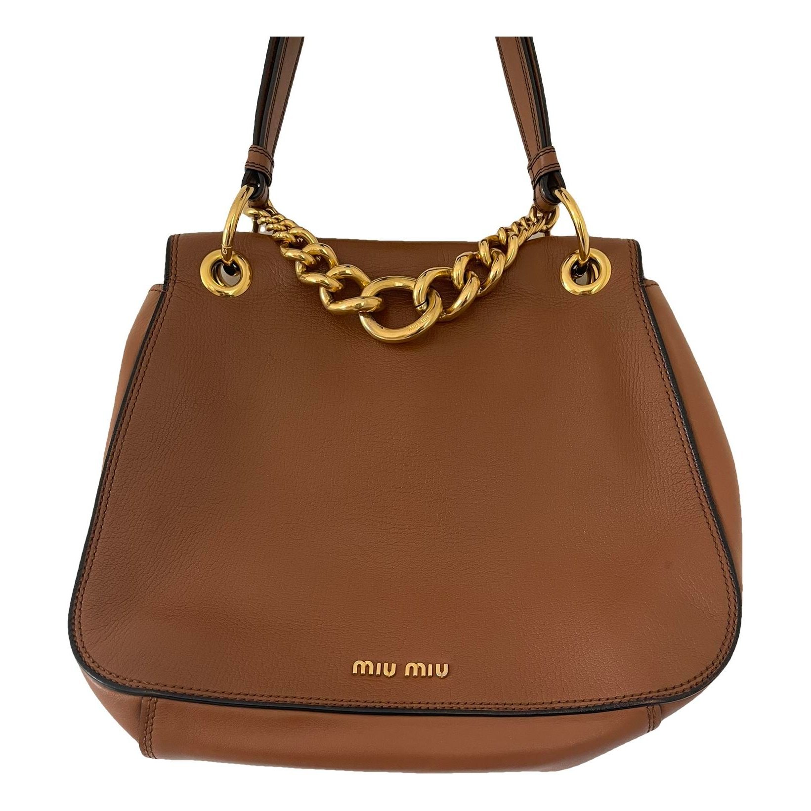 Dahlia leather handbag