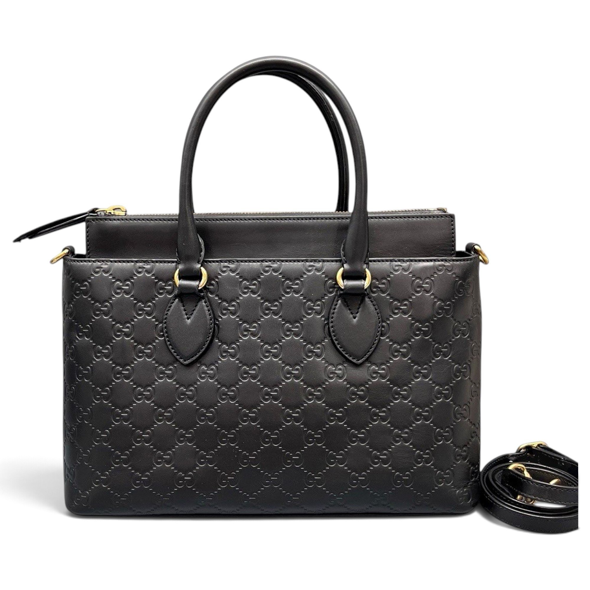 Leather handbag