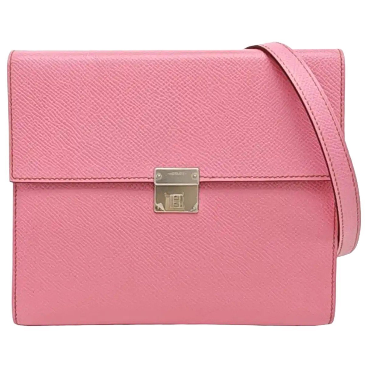 Clic 16 leather crossbody bag