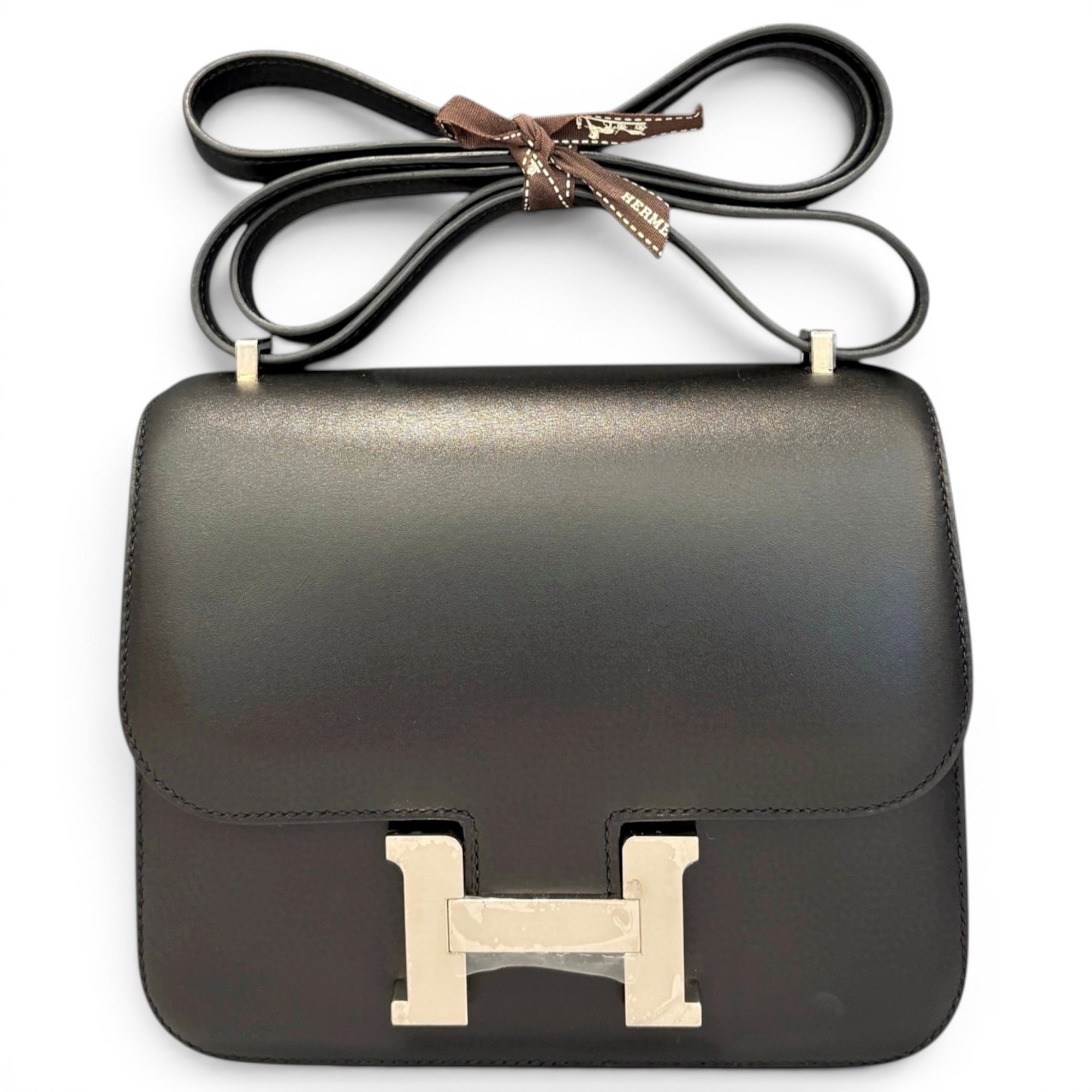 Constance leather crossbody bag