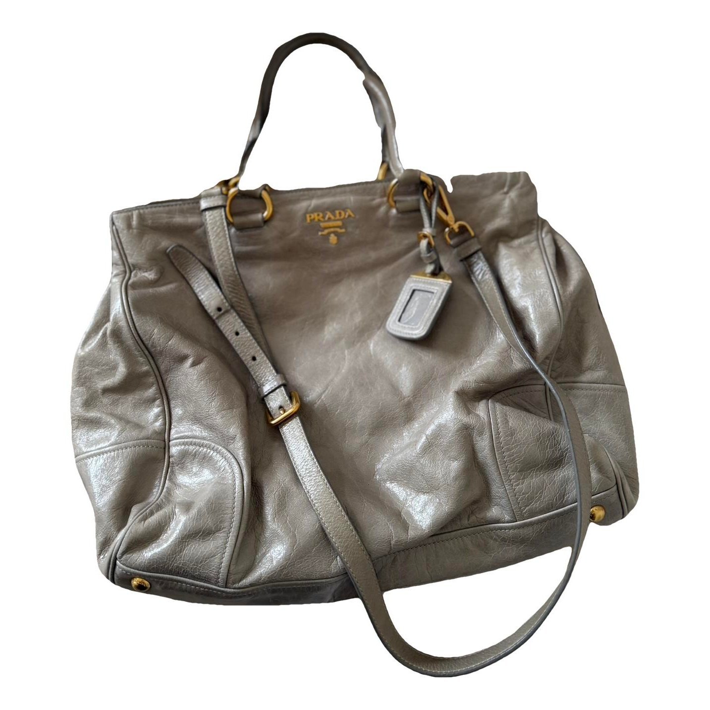 Leather crossbody bag