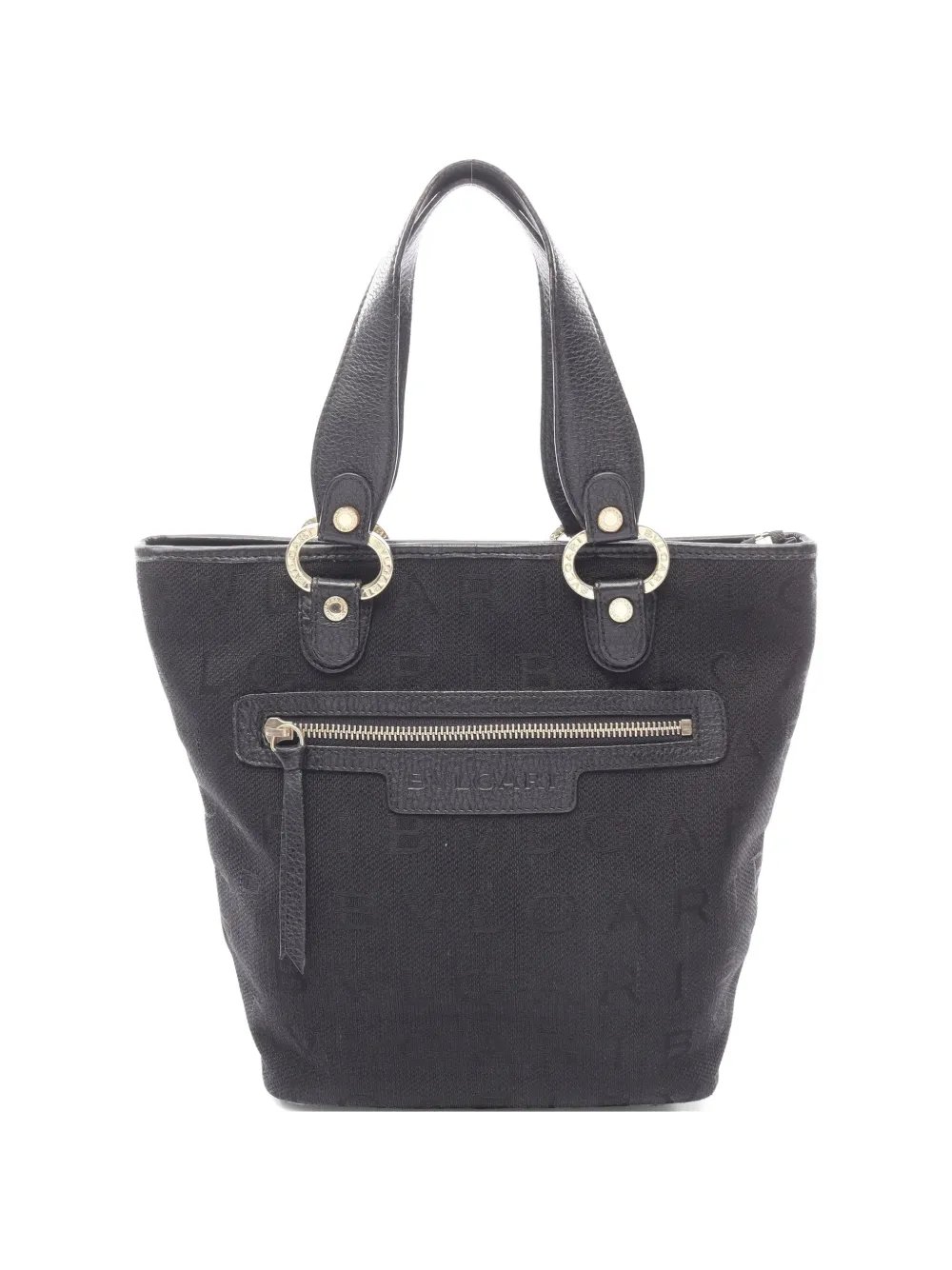 2000s Logomania canvas tote bag