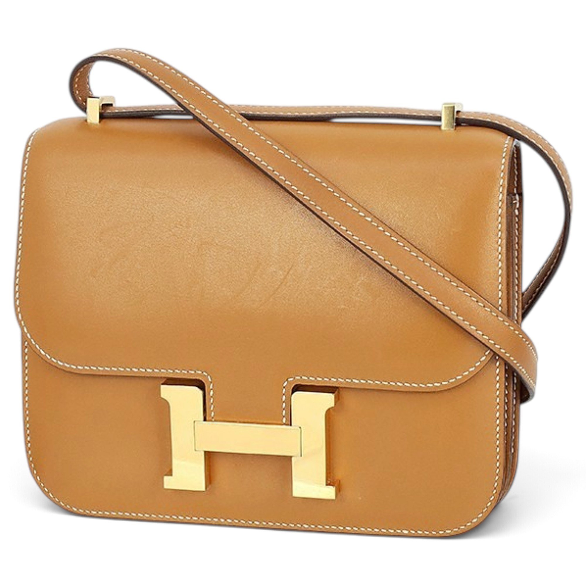 Constance leather crossbody bag