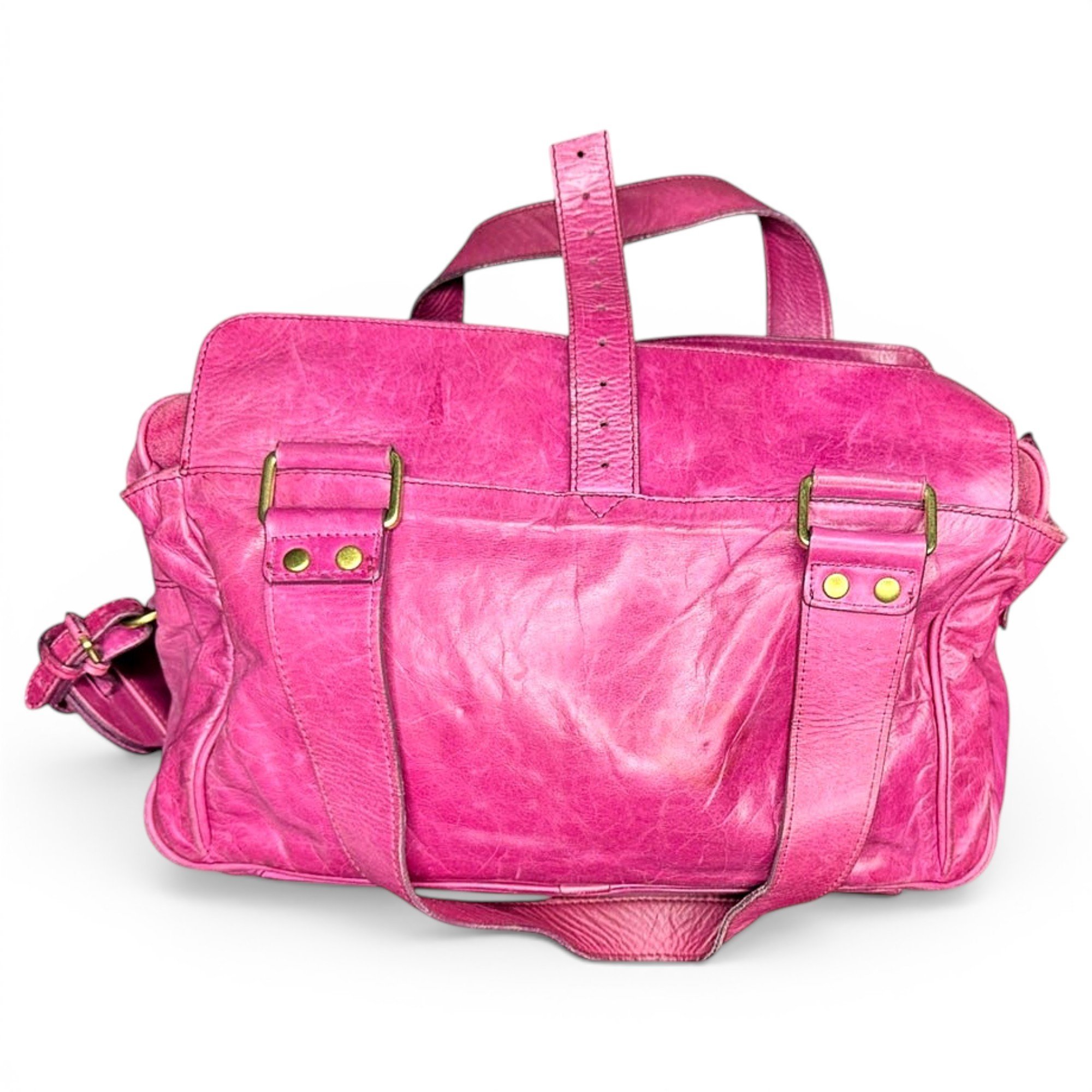 Leather handbag