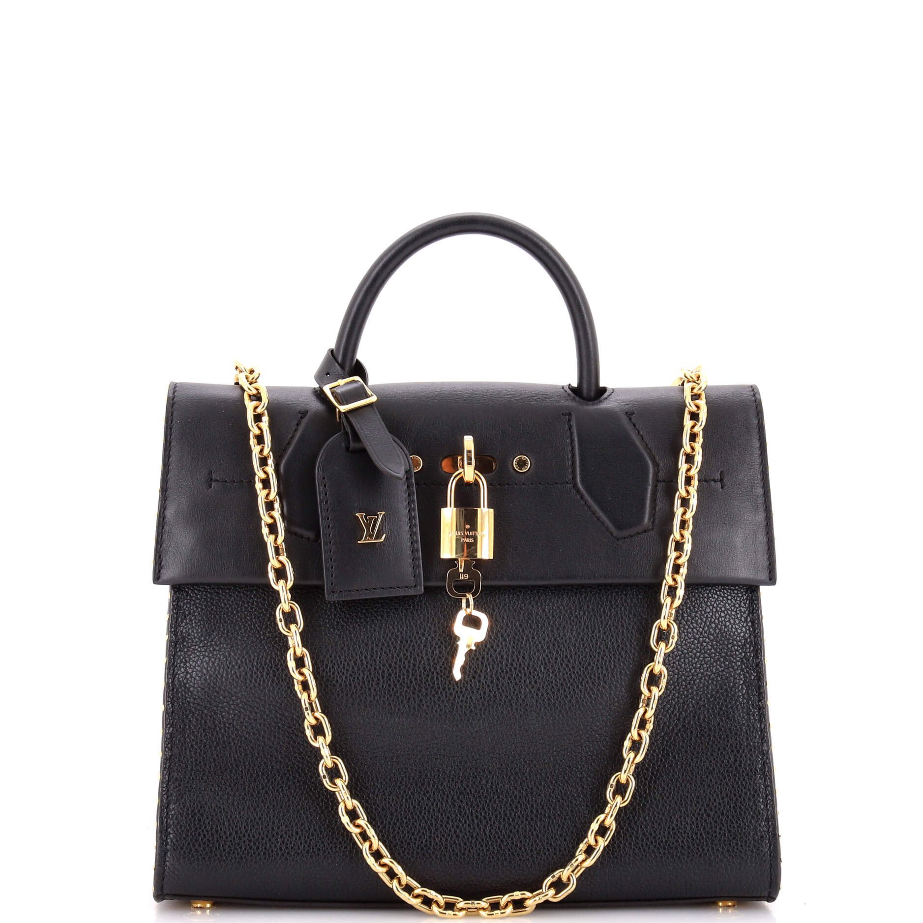 Leather handbag