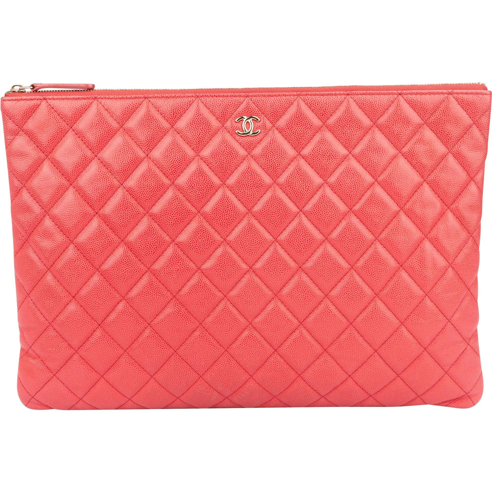 Timeless/Classique leather clutch bag