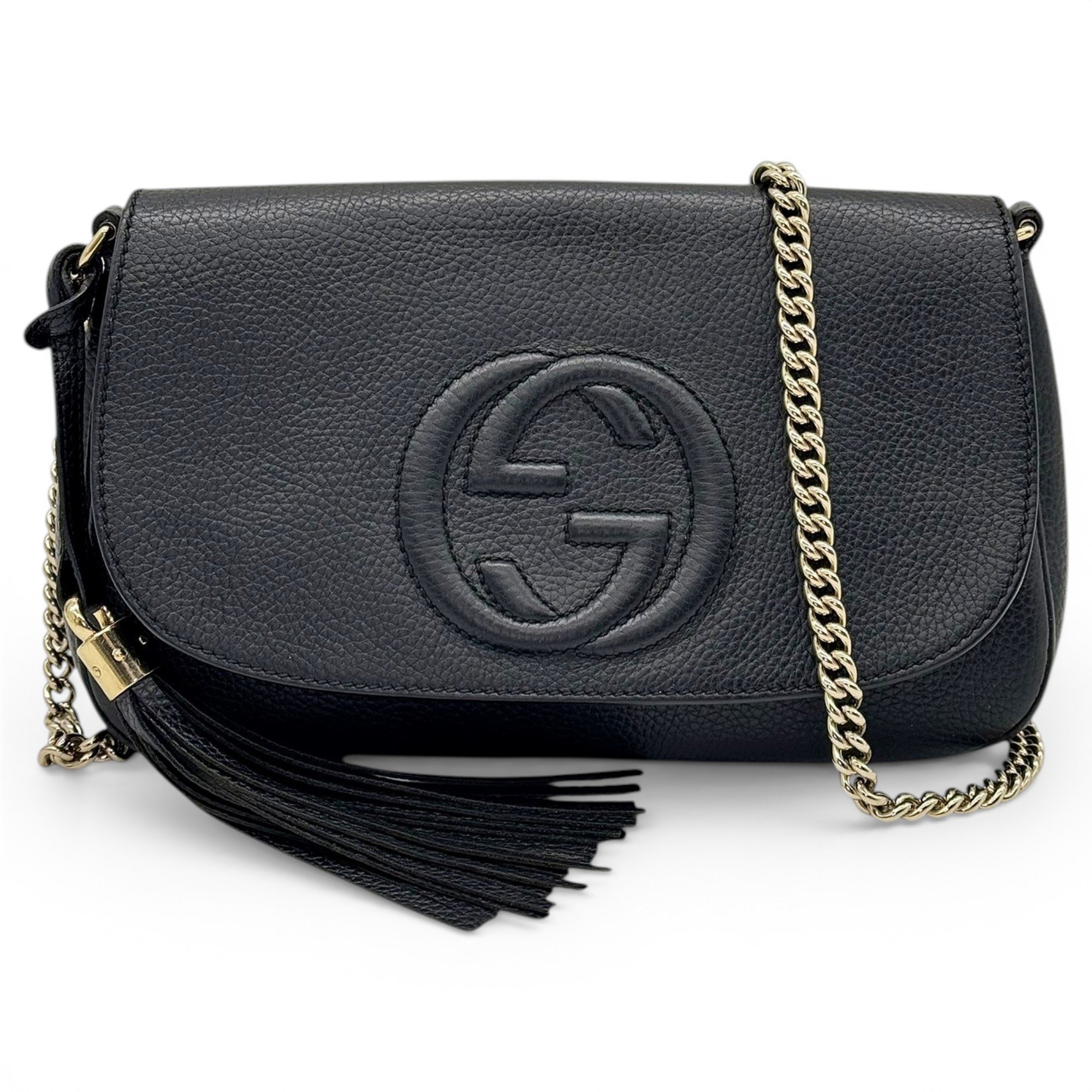 Soho Long Flap leather crossbody bag