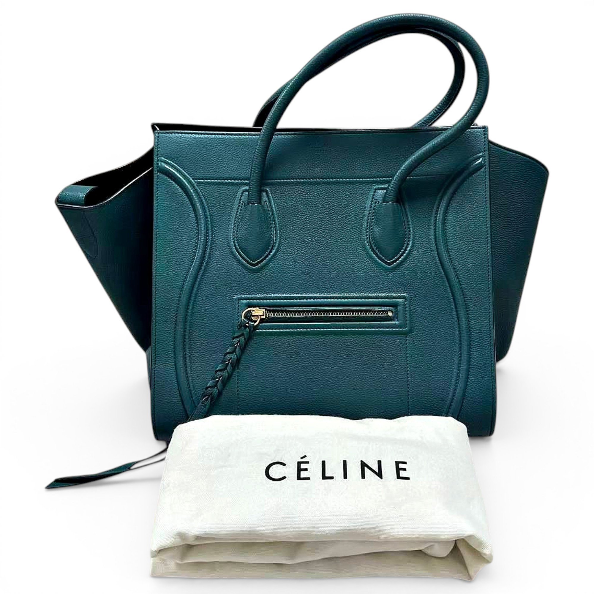 Luggage leather handbag