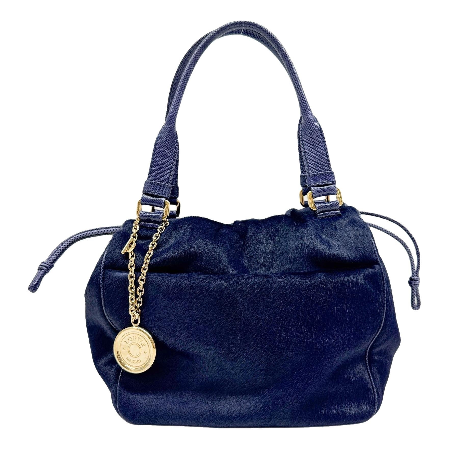 Flamenco pony-style calfskin handbag