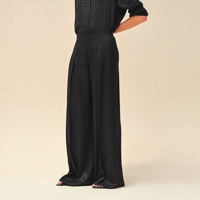 Noir "Mosaique" Pants