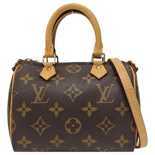 Nano Speedy / Mini HL leather handbag