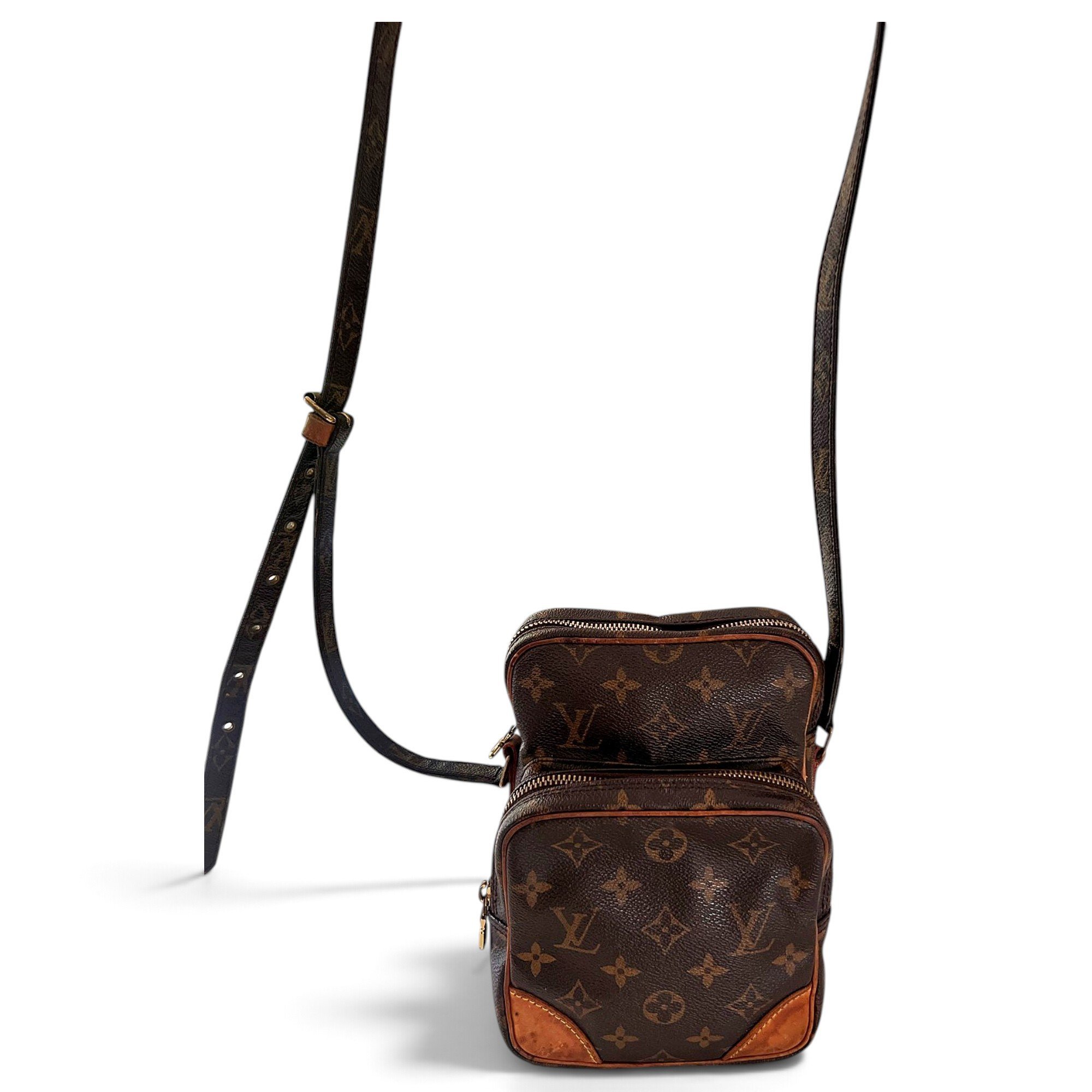 Amazon leather crossbody bag