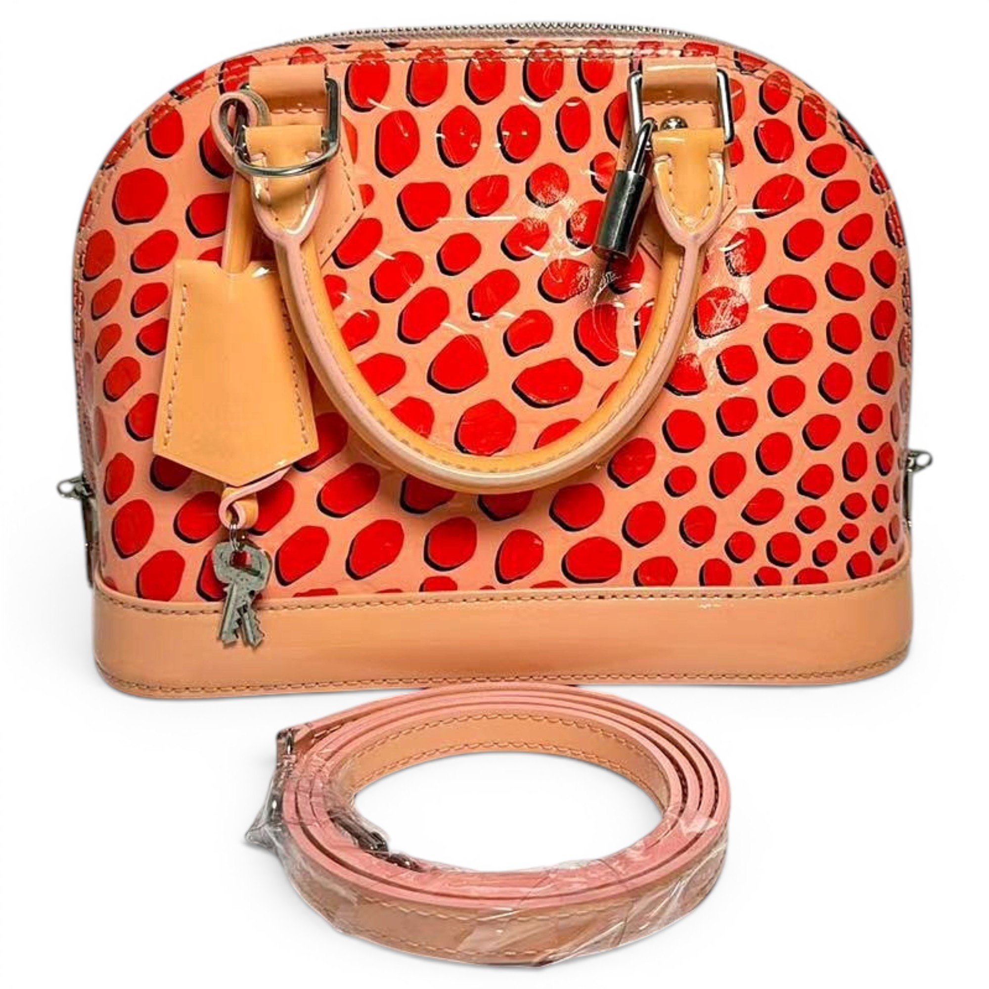 Alma BB patent leather handbag