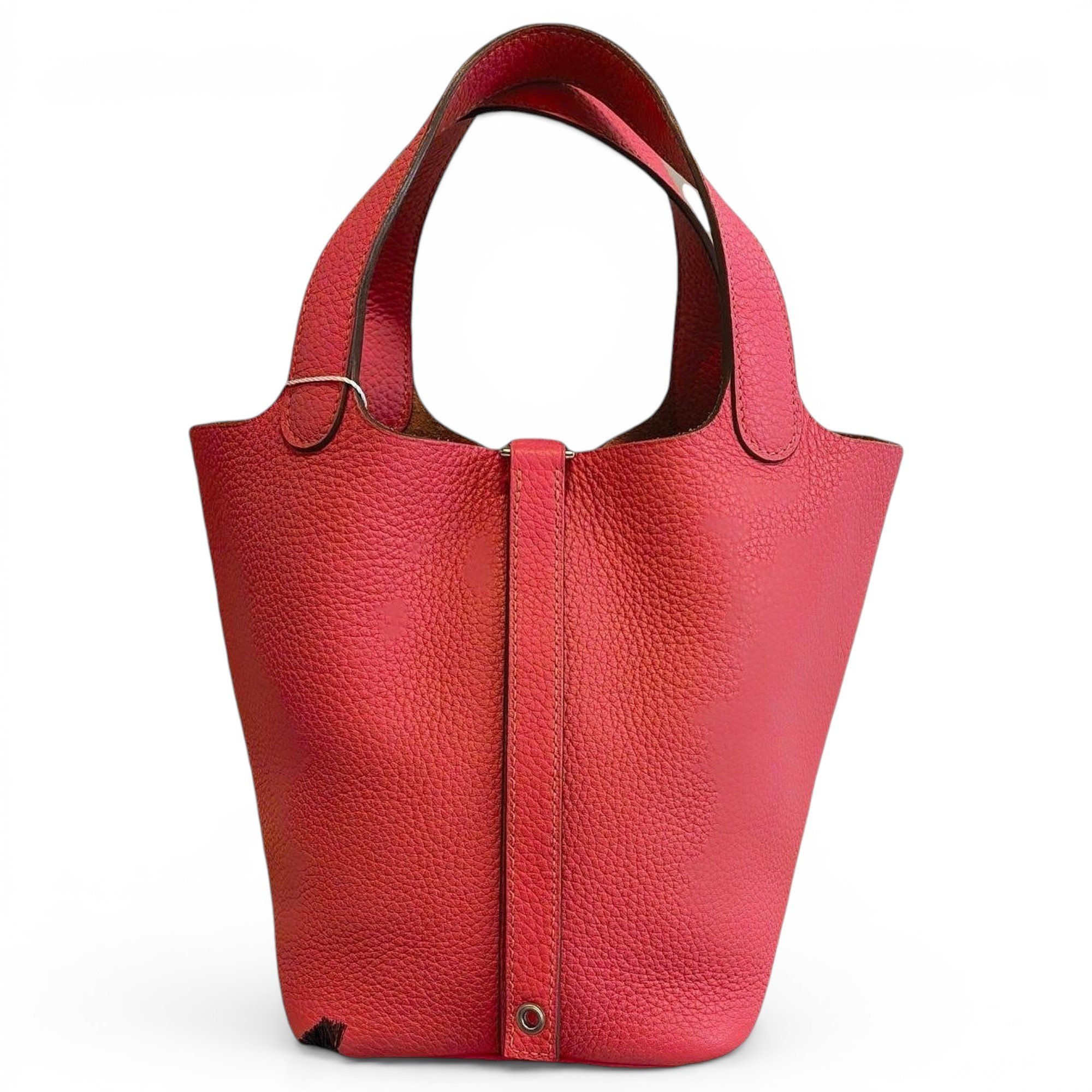 Picotin leather handbag