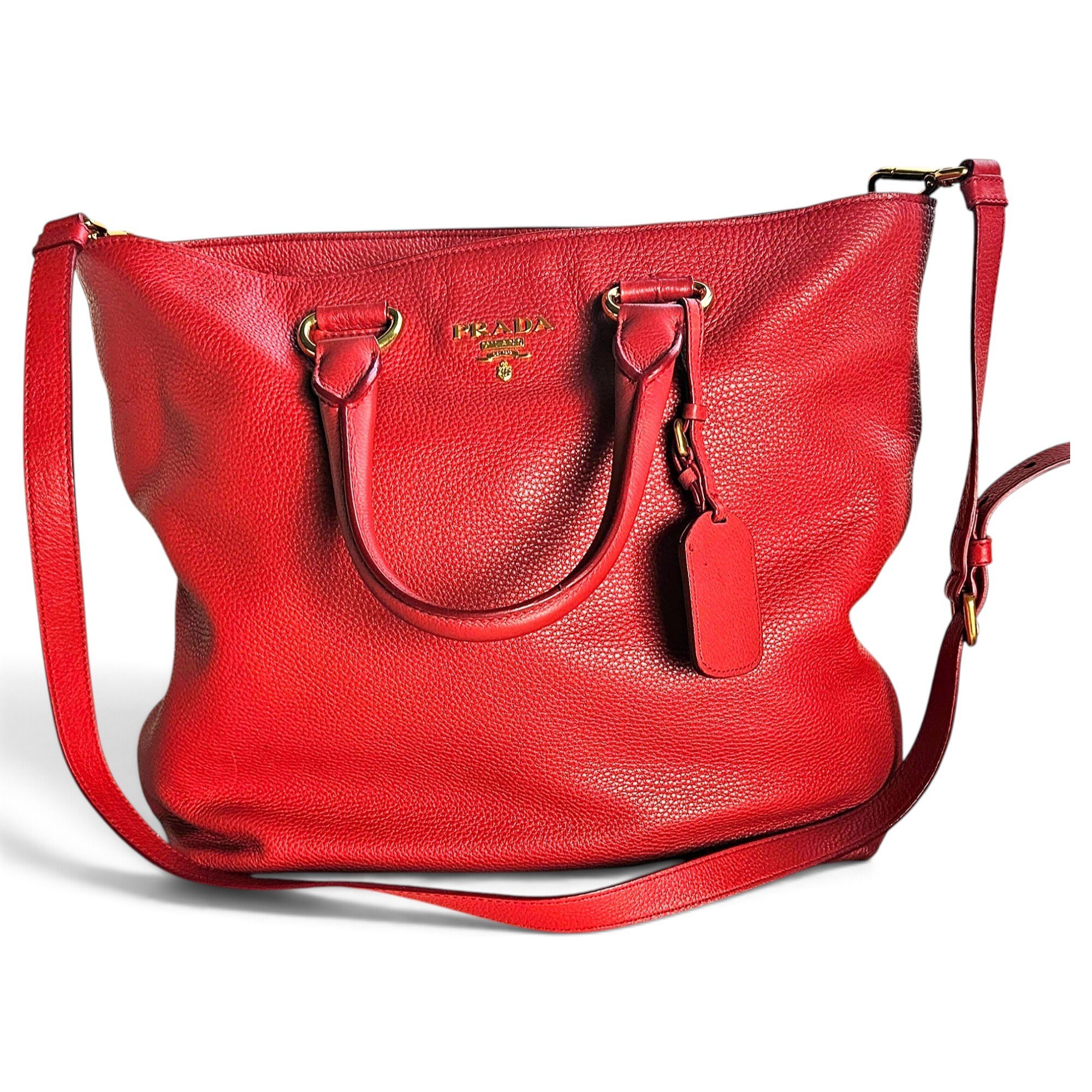 Leather handbag