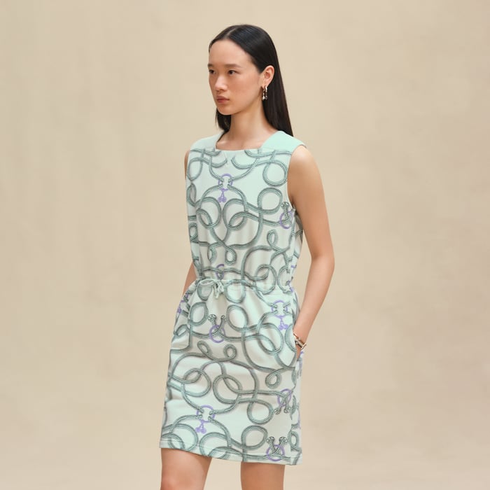 Vert Embrun "Palefroi Remix" Sleeveless Dress