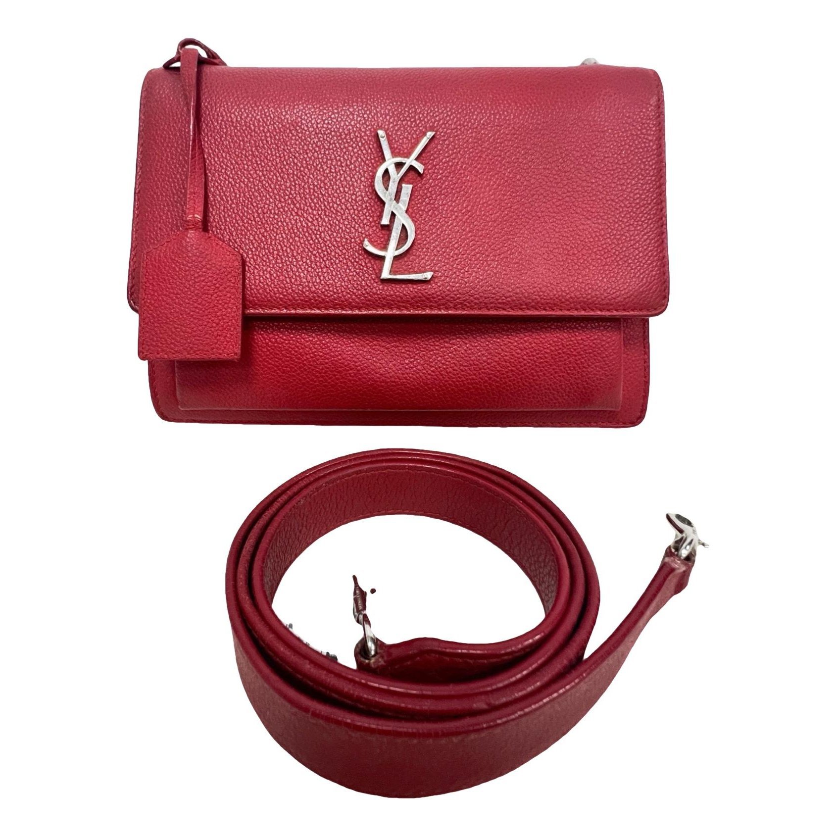 Sunset leather handbag