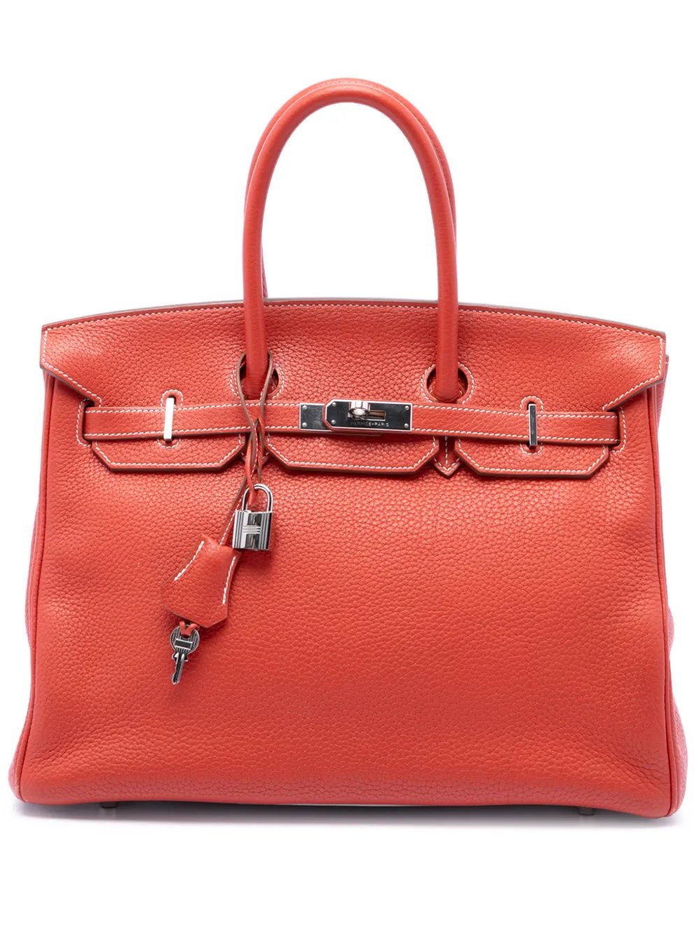 2011 Limited Edition Bicolor Clemence Birkin Retourne 35 handbag