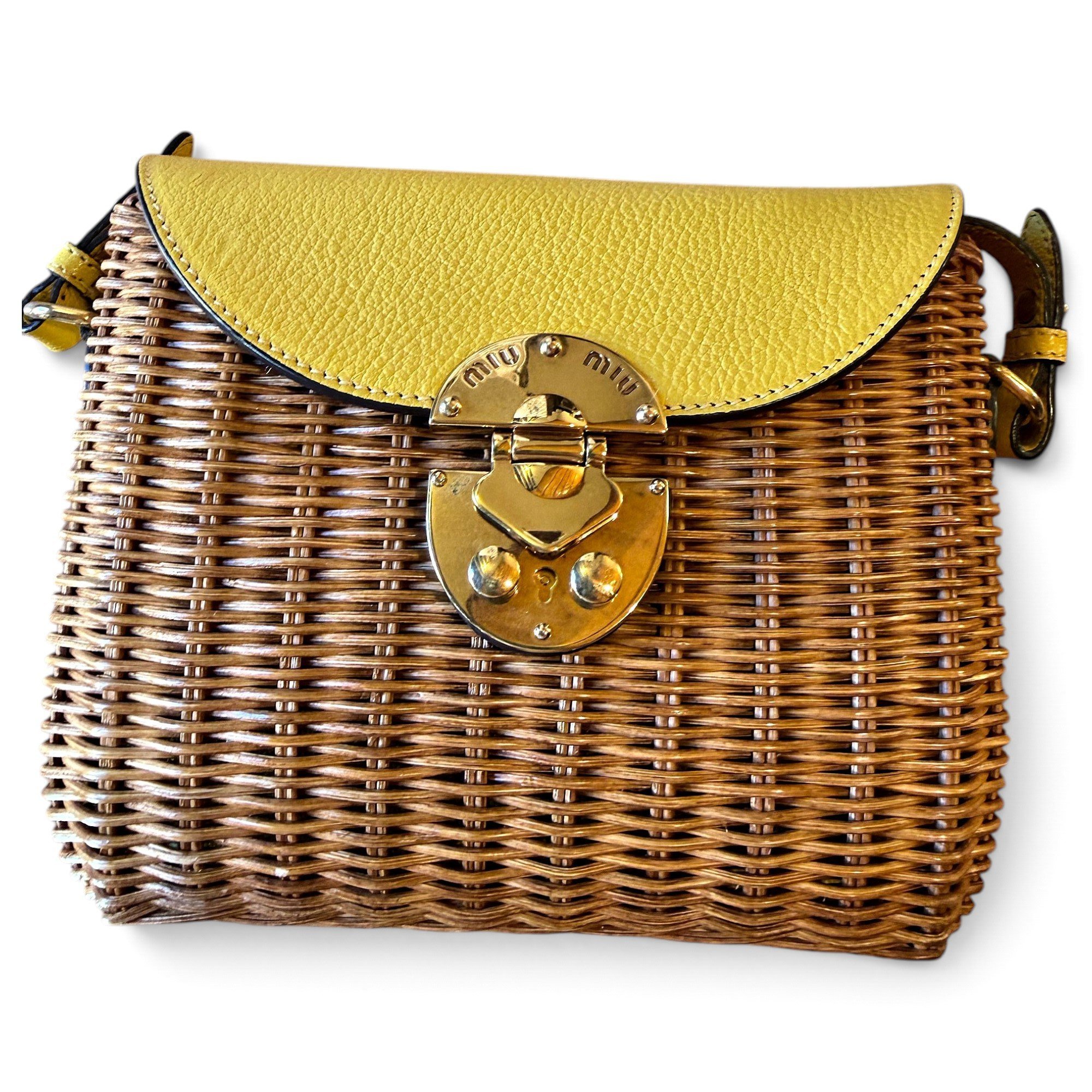 Miu Wander vegan leather handbag