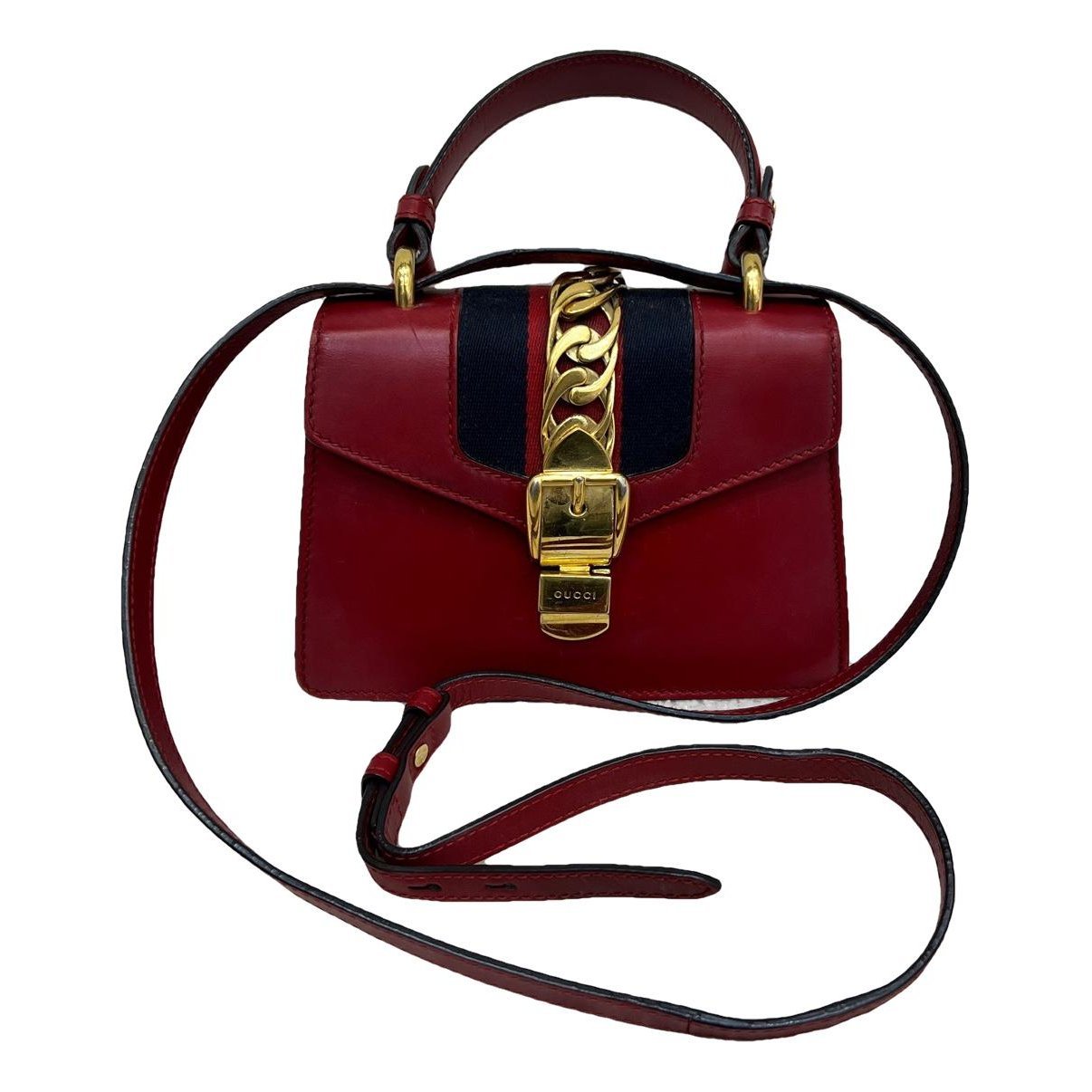 Sylvie Top Handle leather handbag