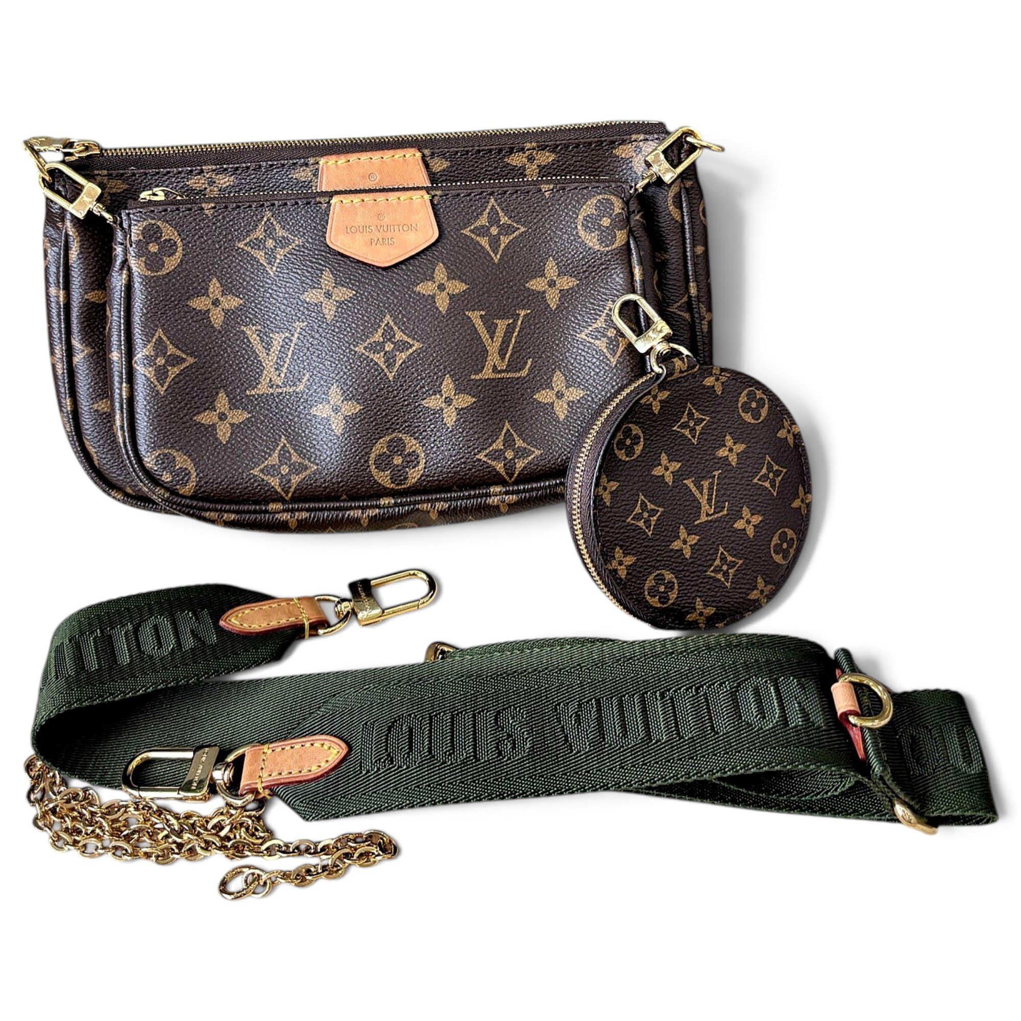 Multi Pochette Accessoires leather handbag