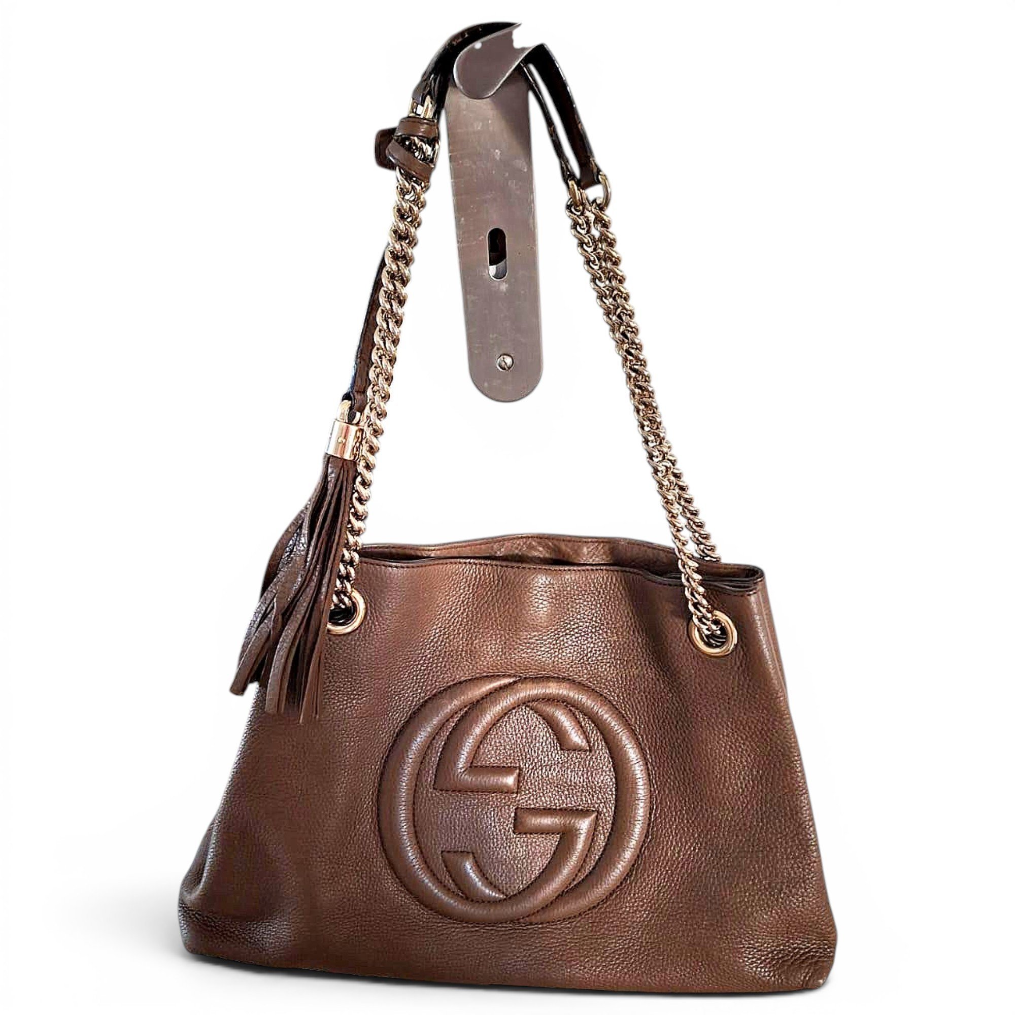 Soho leather tote
