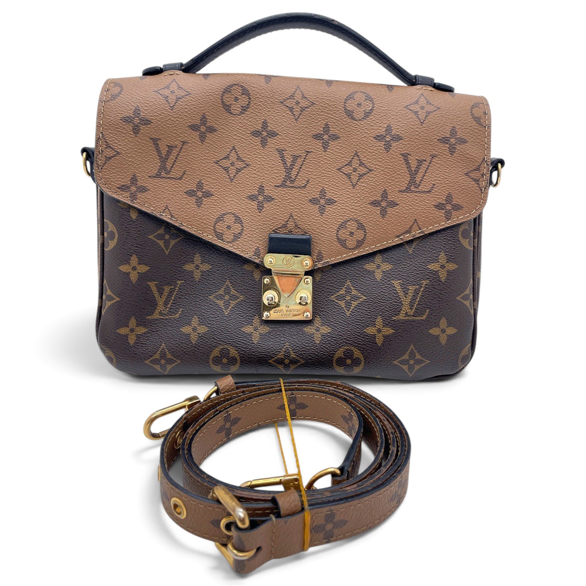 Metis leather handbag