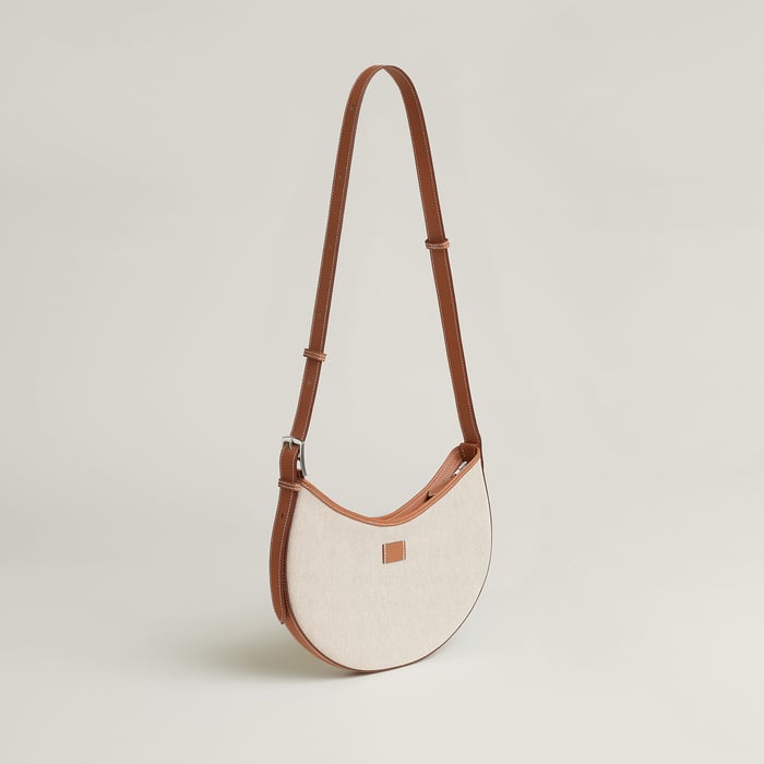 P'tit Arcon Toile & Cuir Bag
