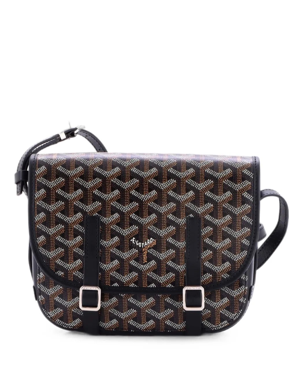 Goyard Belvedere Messenger Bag Coated Canvas with Leather PM crossbody bag
