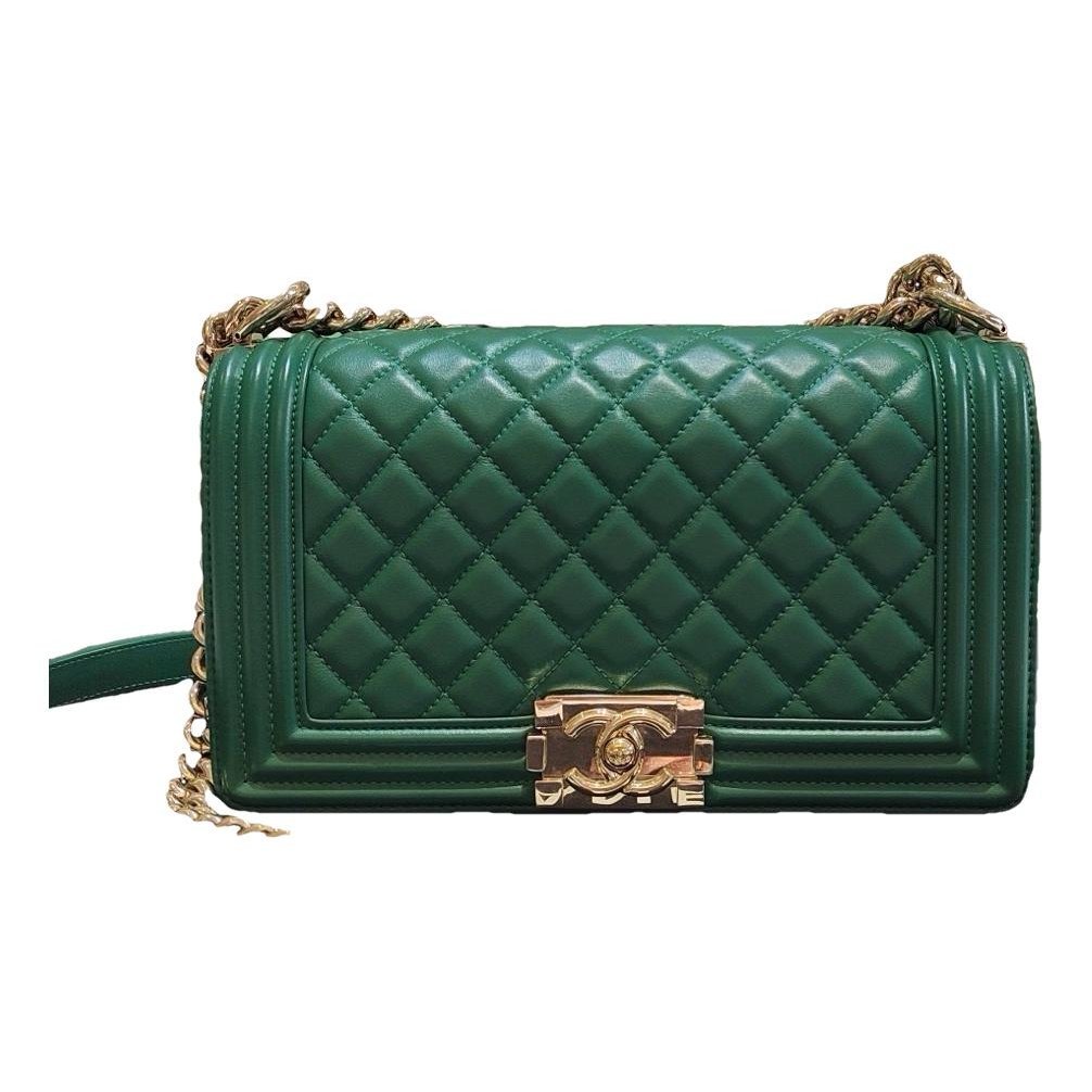 Boy leather crossbody bag