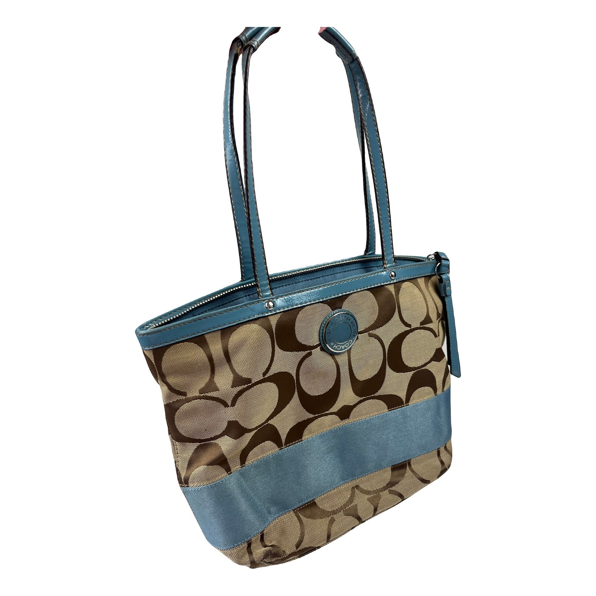 Leather tote