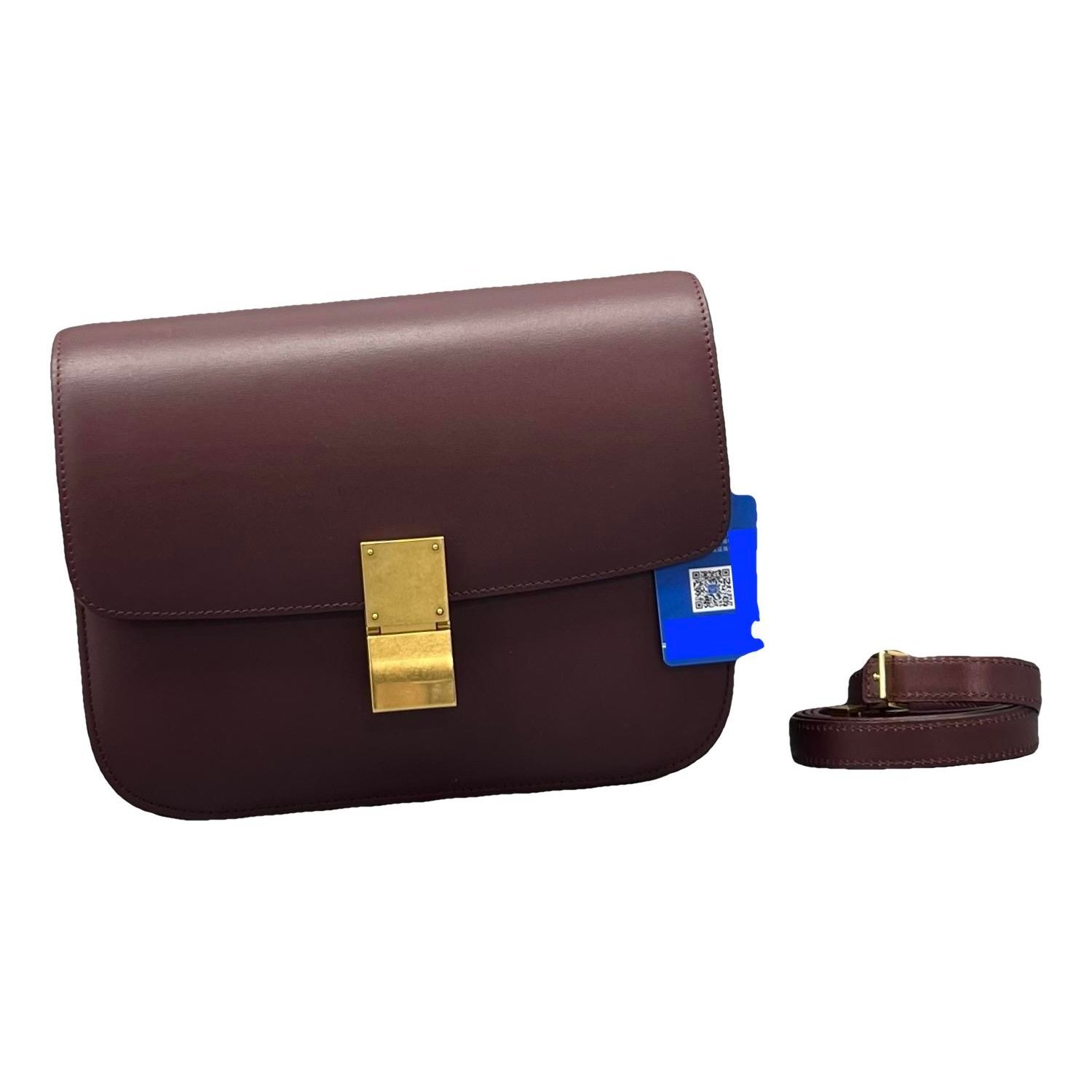 Classic leather handbag