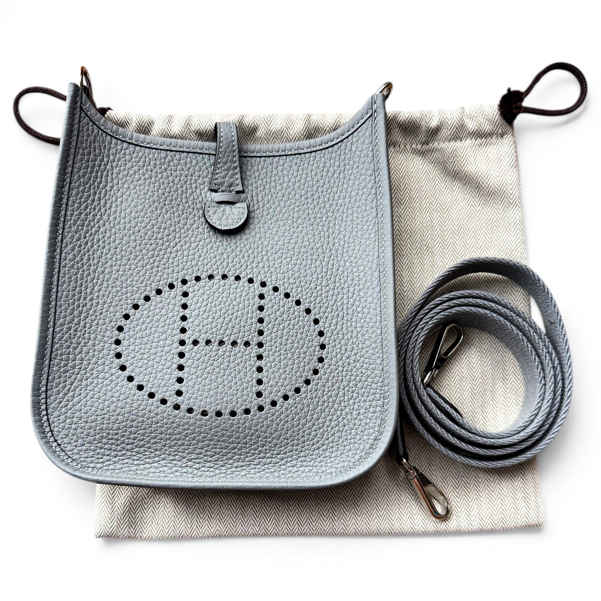Evelyne leather crossbody bag